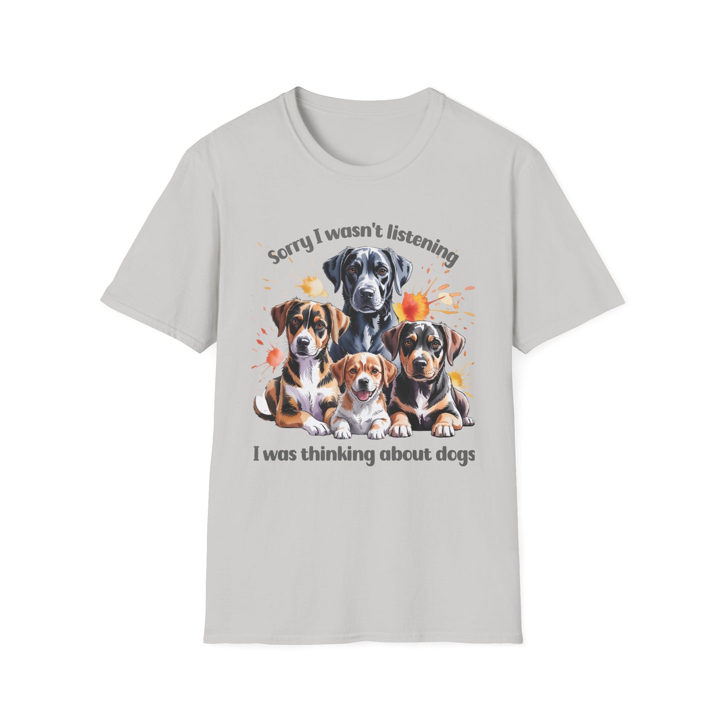 Dog Lover Watercolor T-Shirt