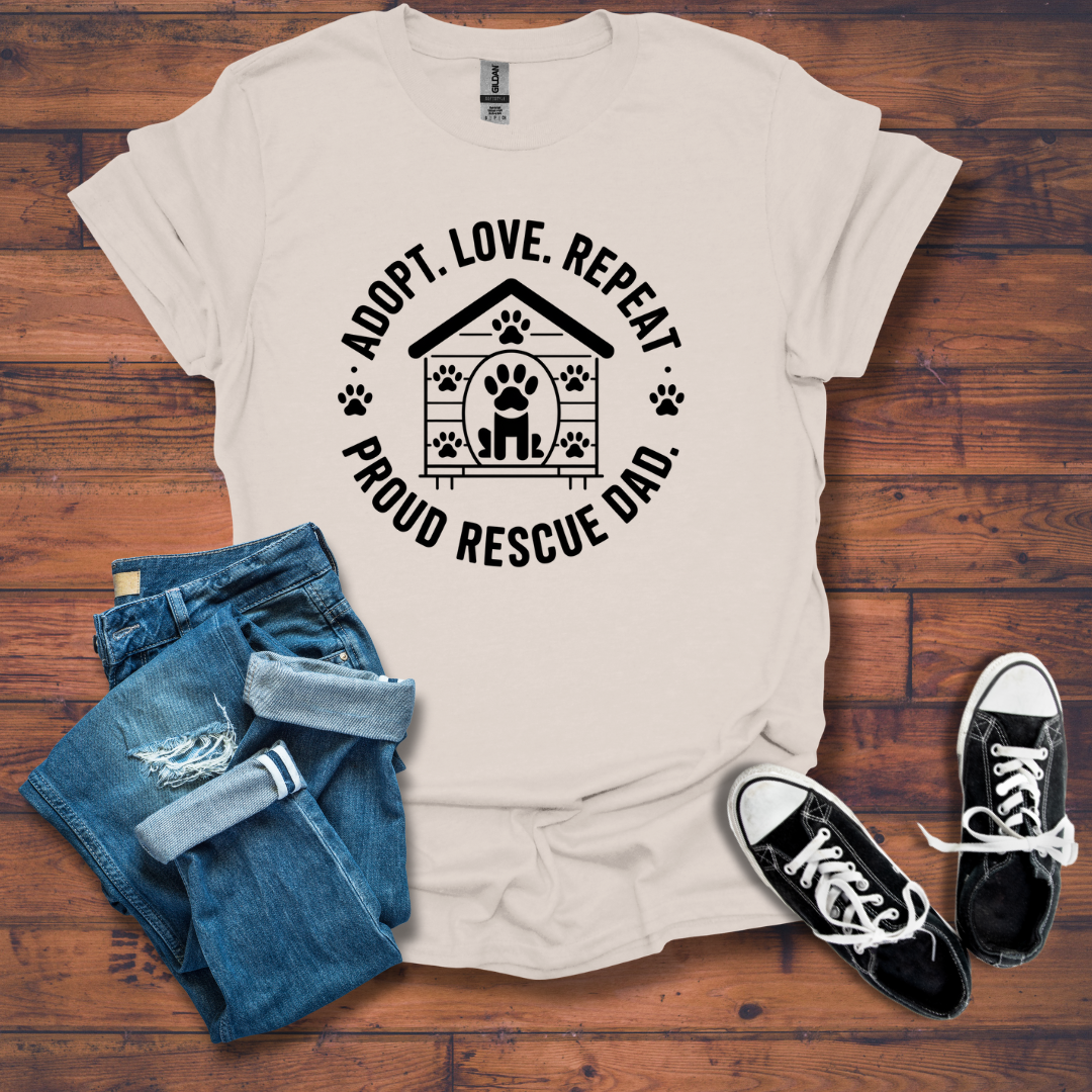Adopt Love Repeat T-Shirt