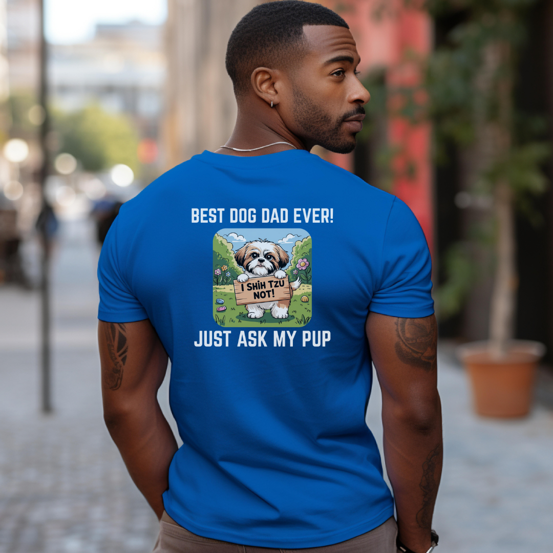 Funny Father's Day Shih Tzu T-Shirt