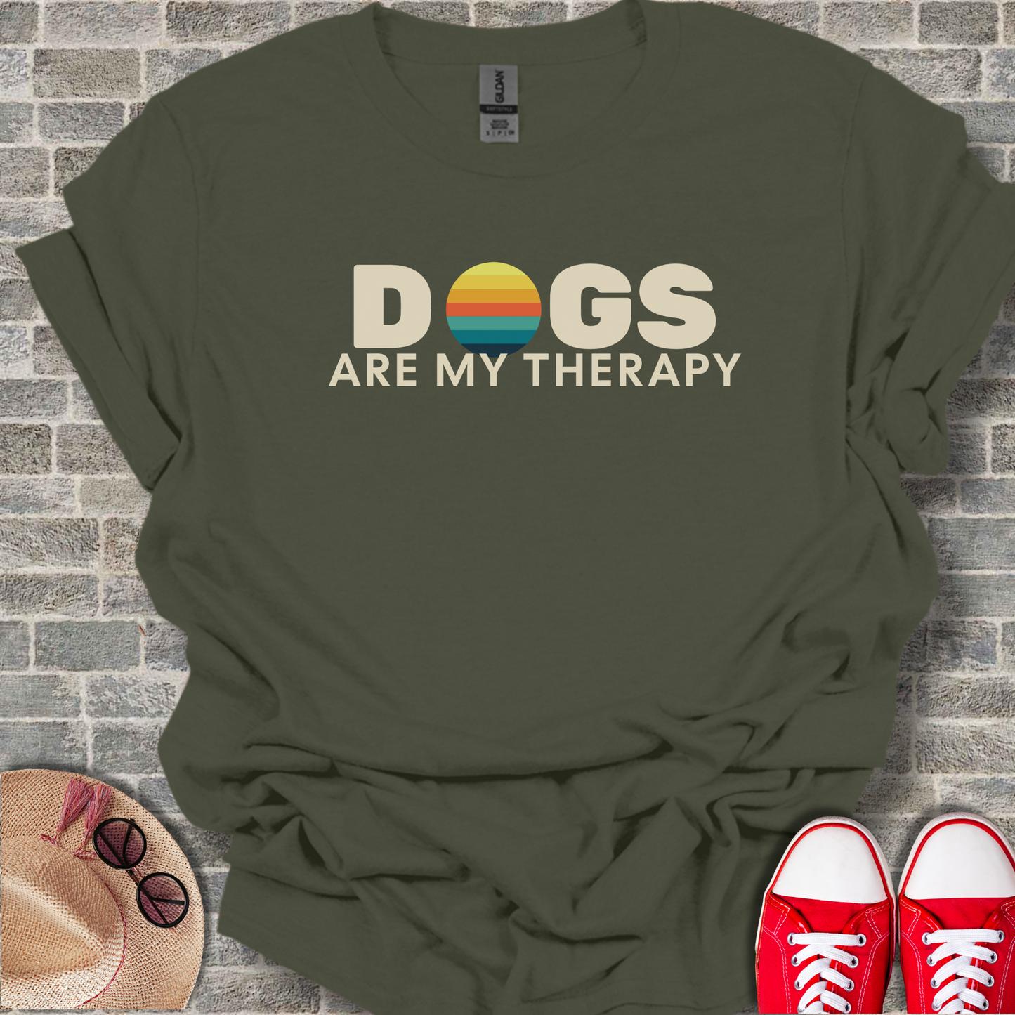 Dogs Are My Therapy T-Shirt