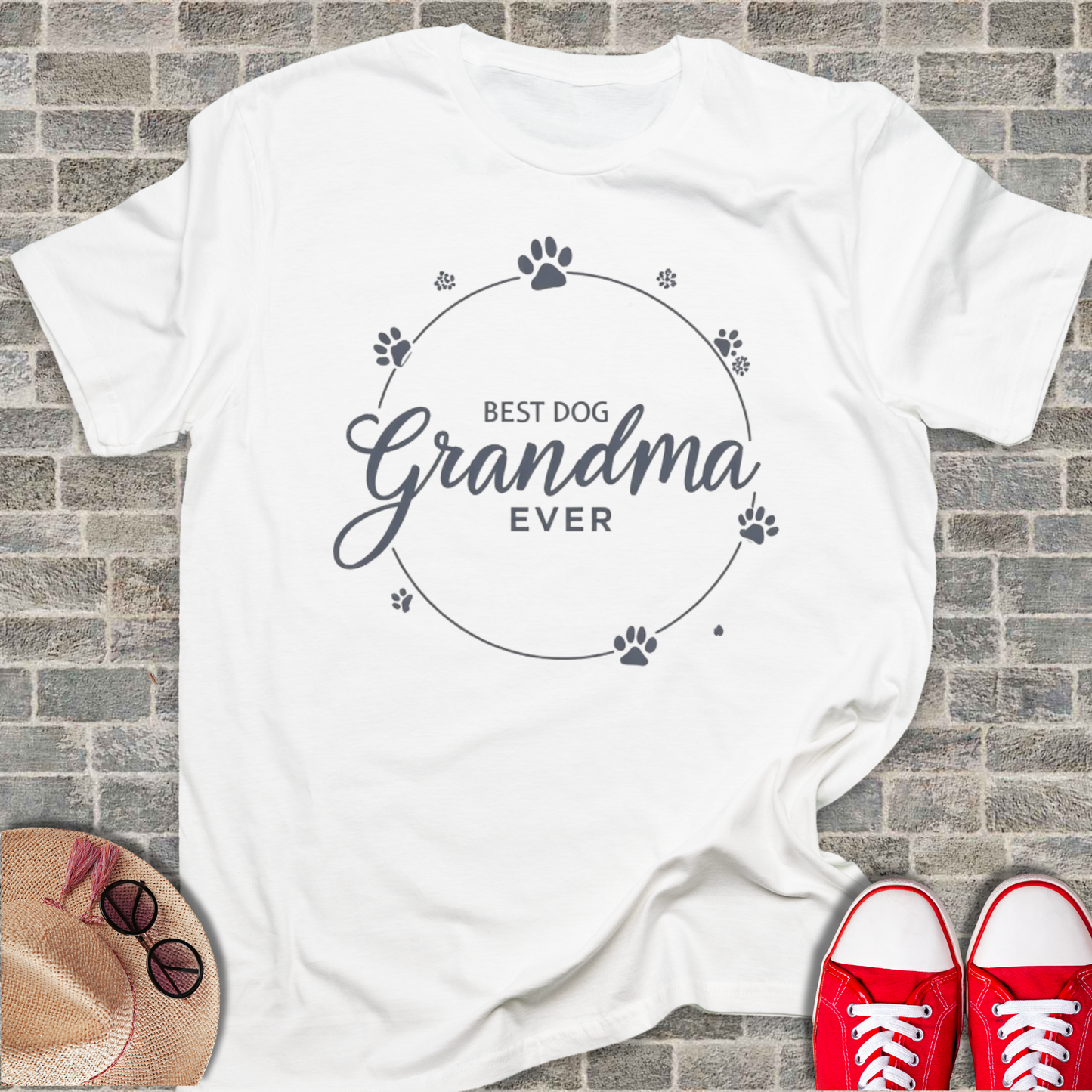 Best Dog Grandma Ever T-Shirt