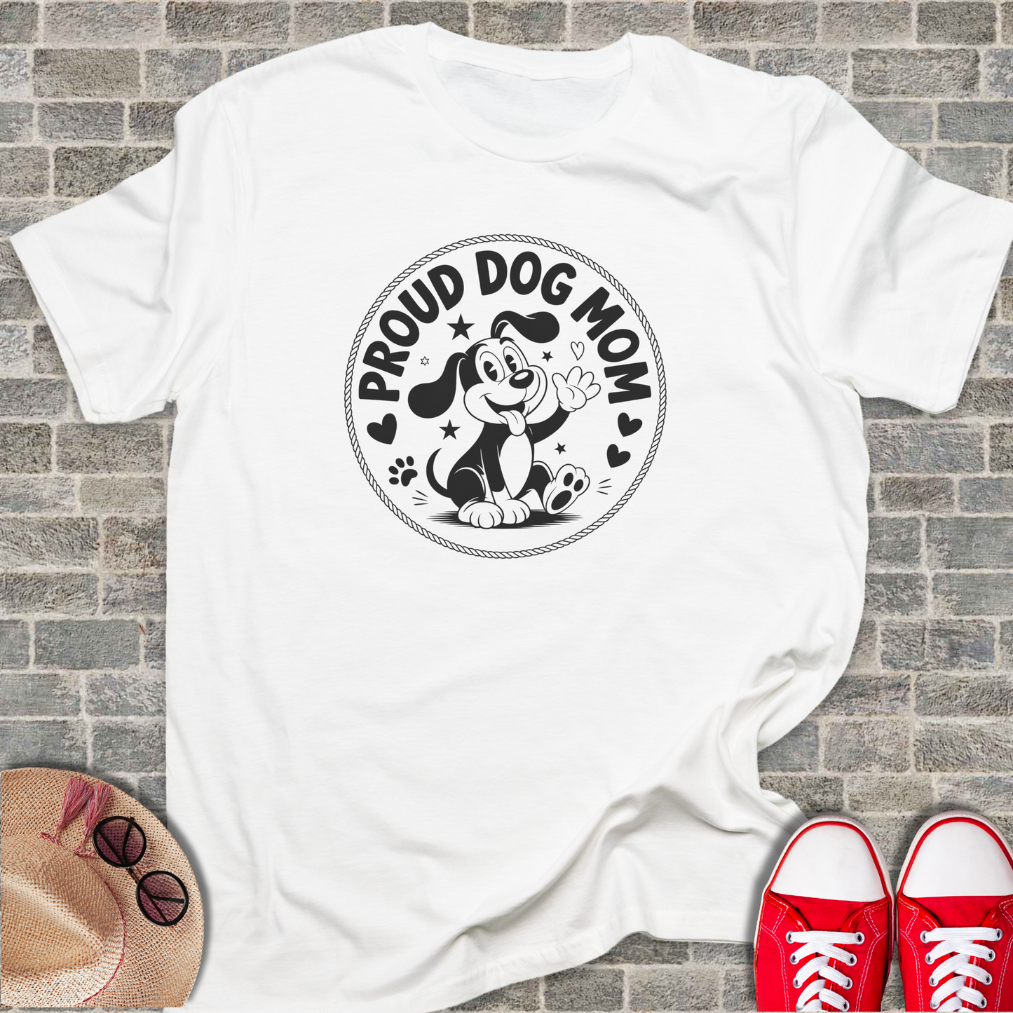 Proud Dog Mom T-Shirt