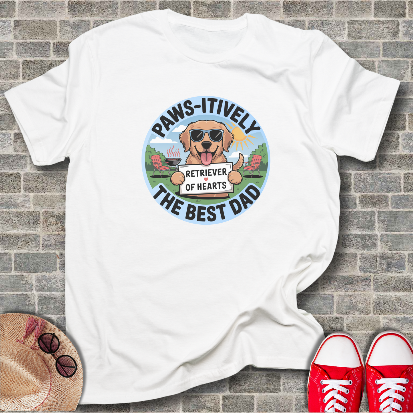 Paws-itive Vibes Dog Lover T-Shirt