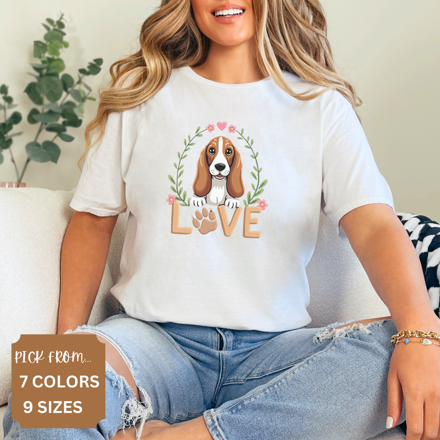 Funny Basset Hound T-Shirt