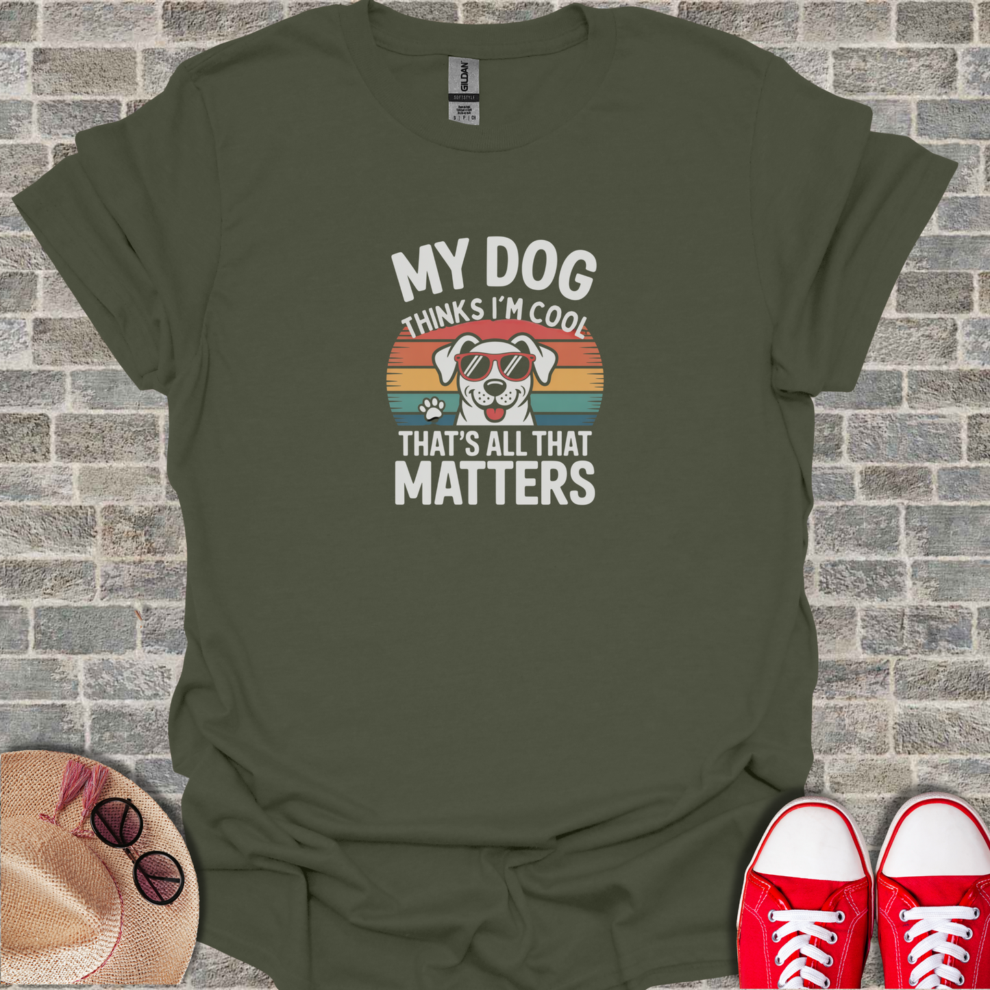 My Dog Thinks I'm Cool T-Shirt