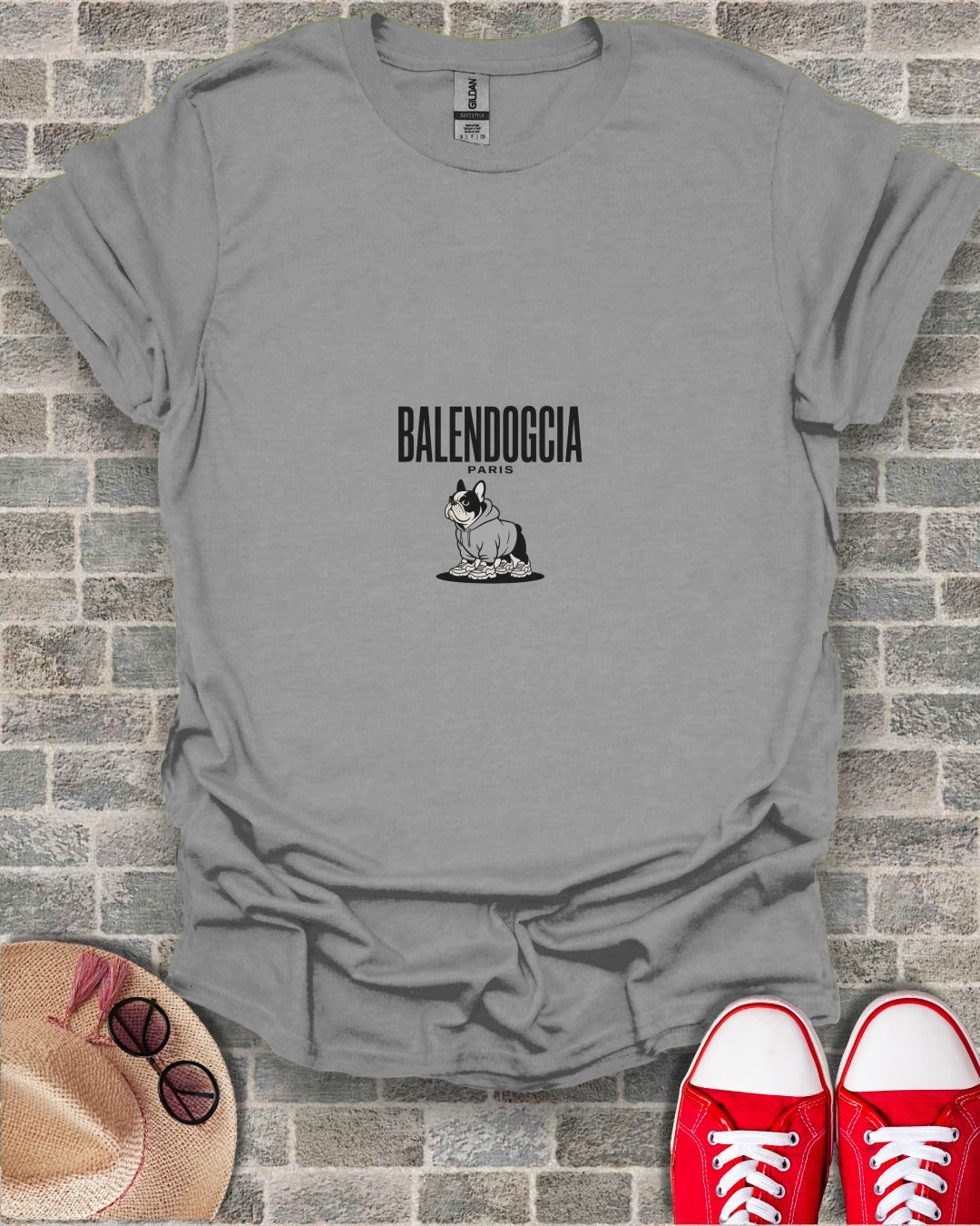 Graphic T-shirt with Balendogcia Design Ideal for All