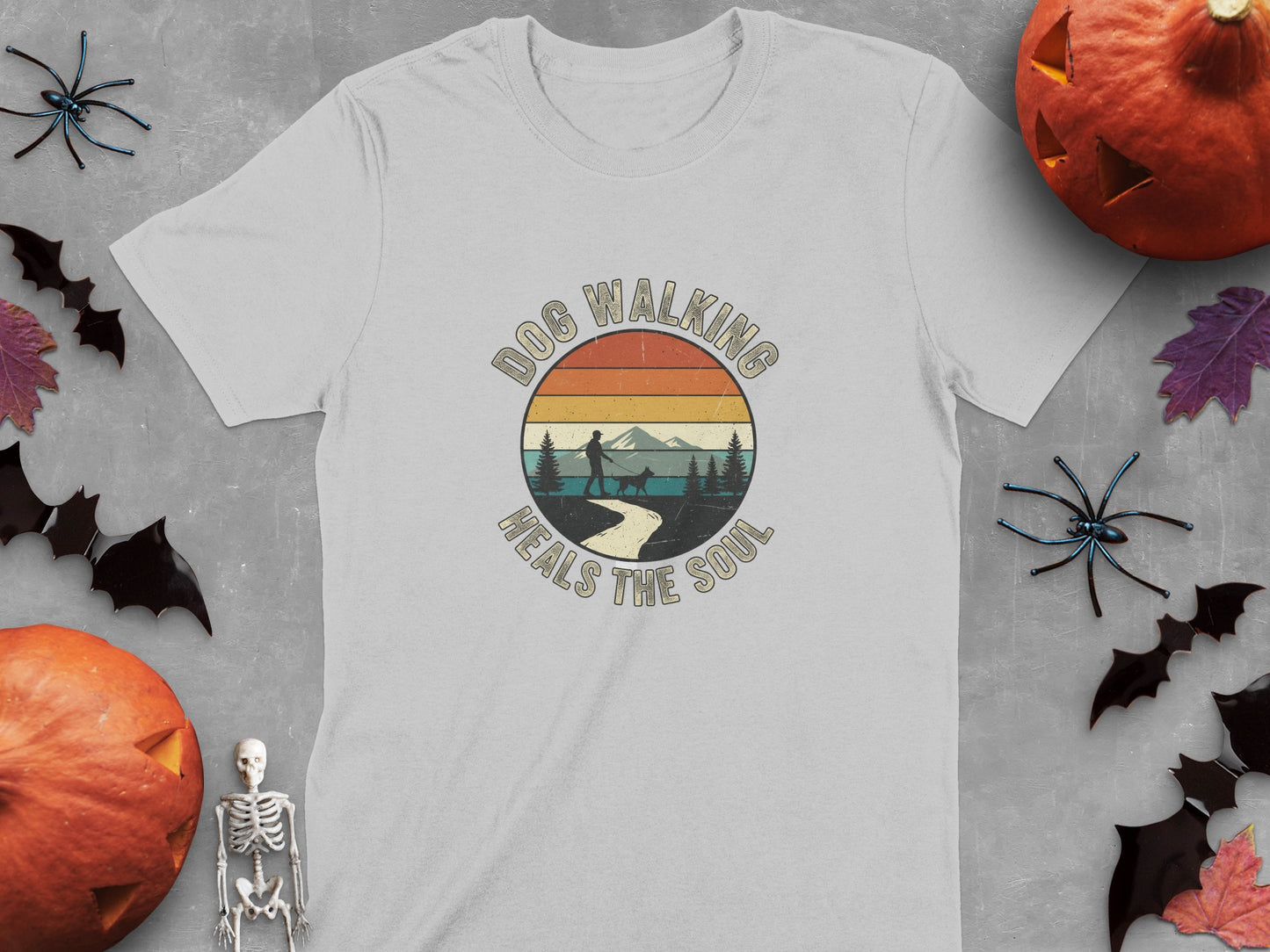Dog Walking Heals The Soul Graphic T-Shirt product