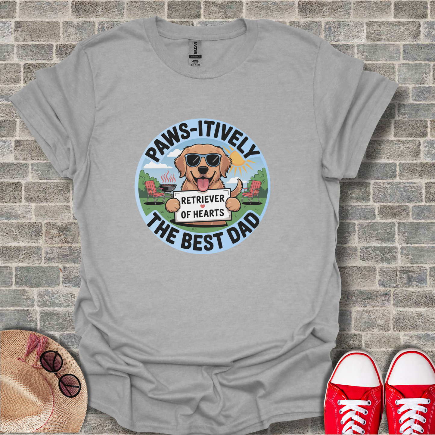 Paws-itive Vibes Dog Lover T-Shirt