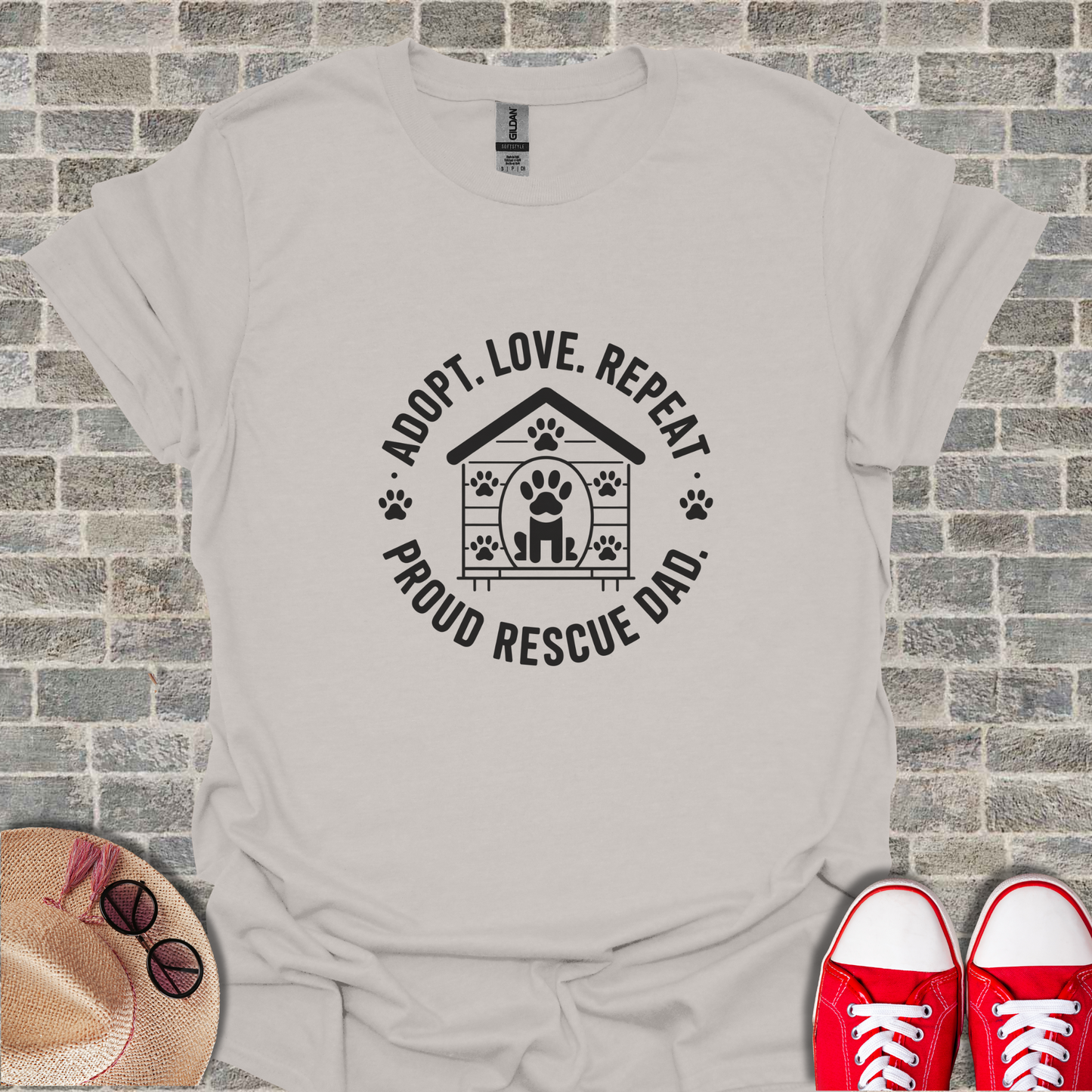 Adopt Love Repeat T-Shirt