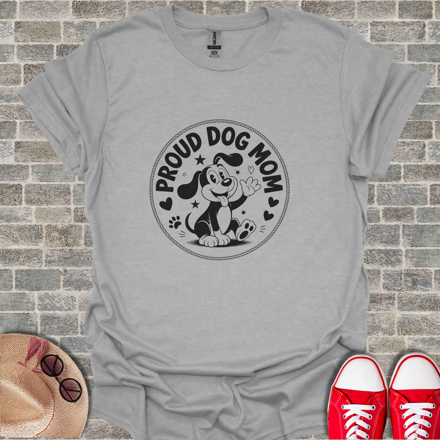 Proud Dog Mom T-Shirt