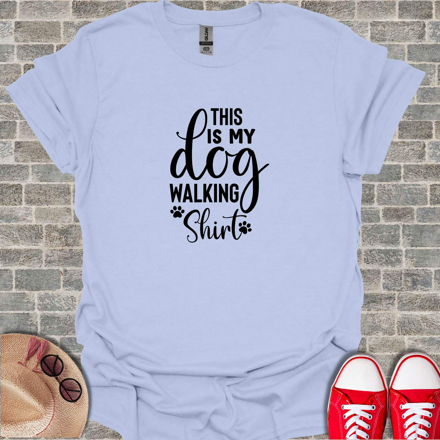 This Is My Dog Walking T-Shirt
