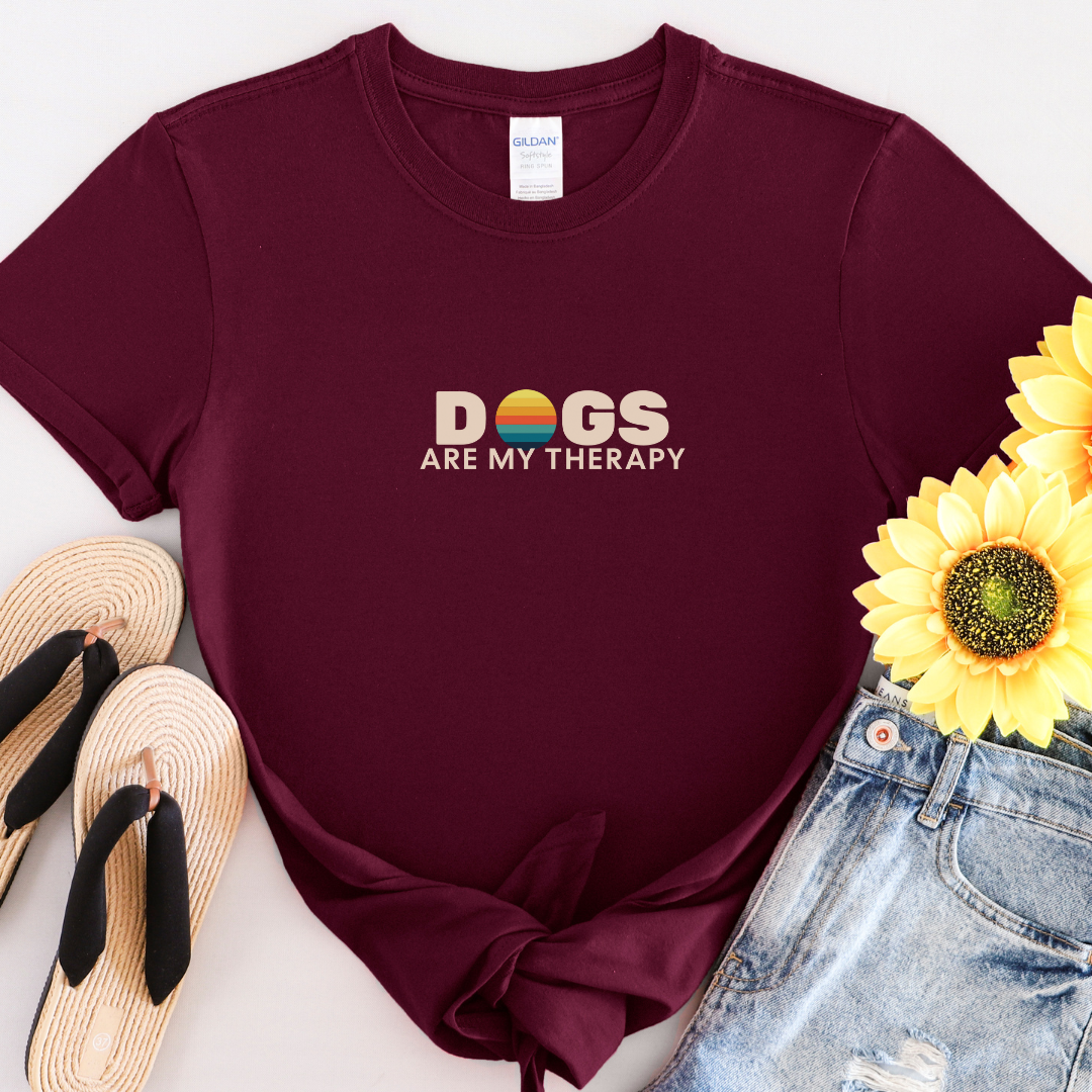 Dogs Are My Therapy T-Shirt