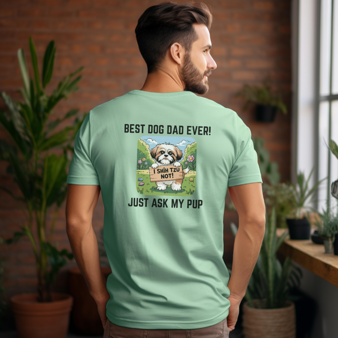 Funny Father's Day Shih Tzu T-Shirt