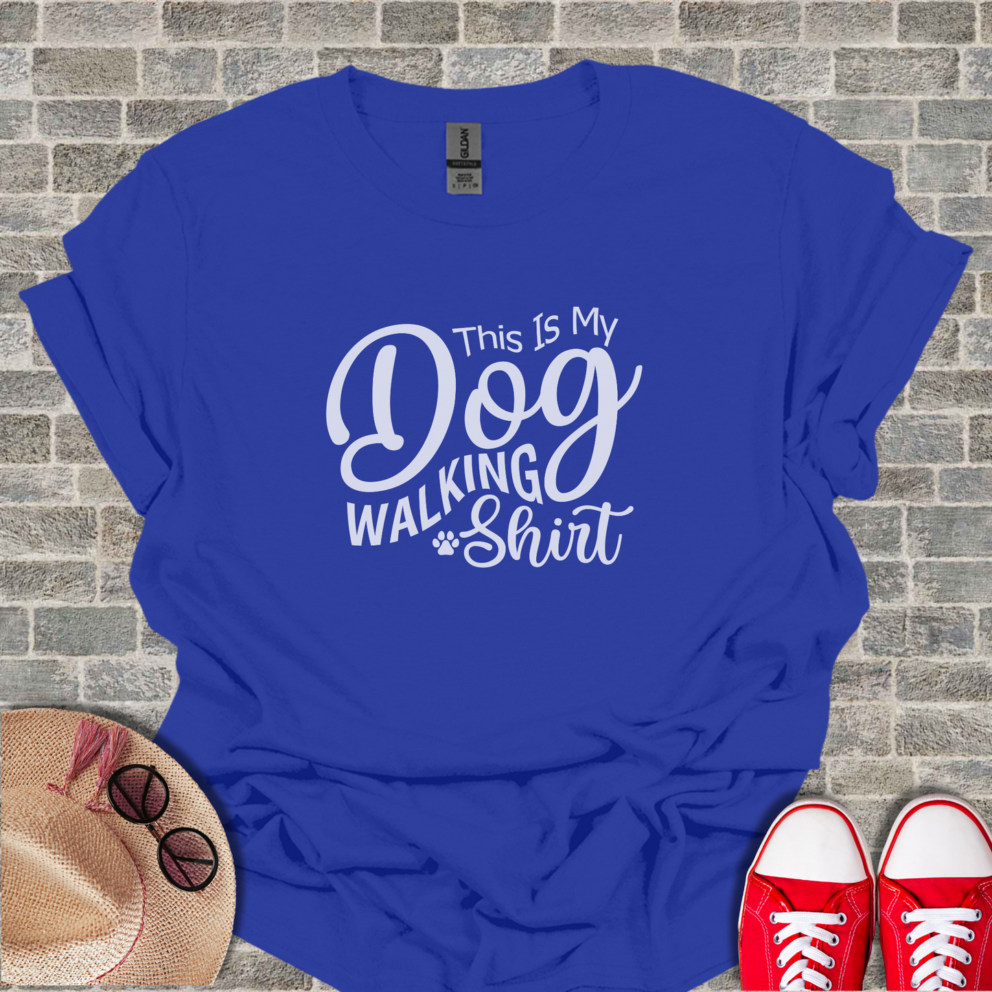 This Is My Dog Walking T-Shirt