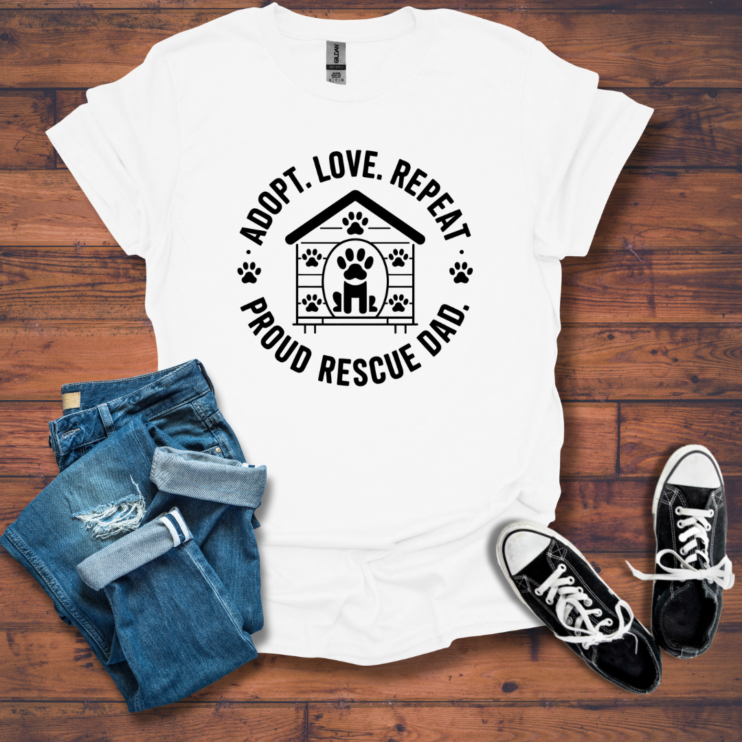 Adopt Love Repeat T-Shirt