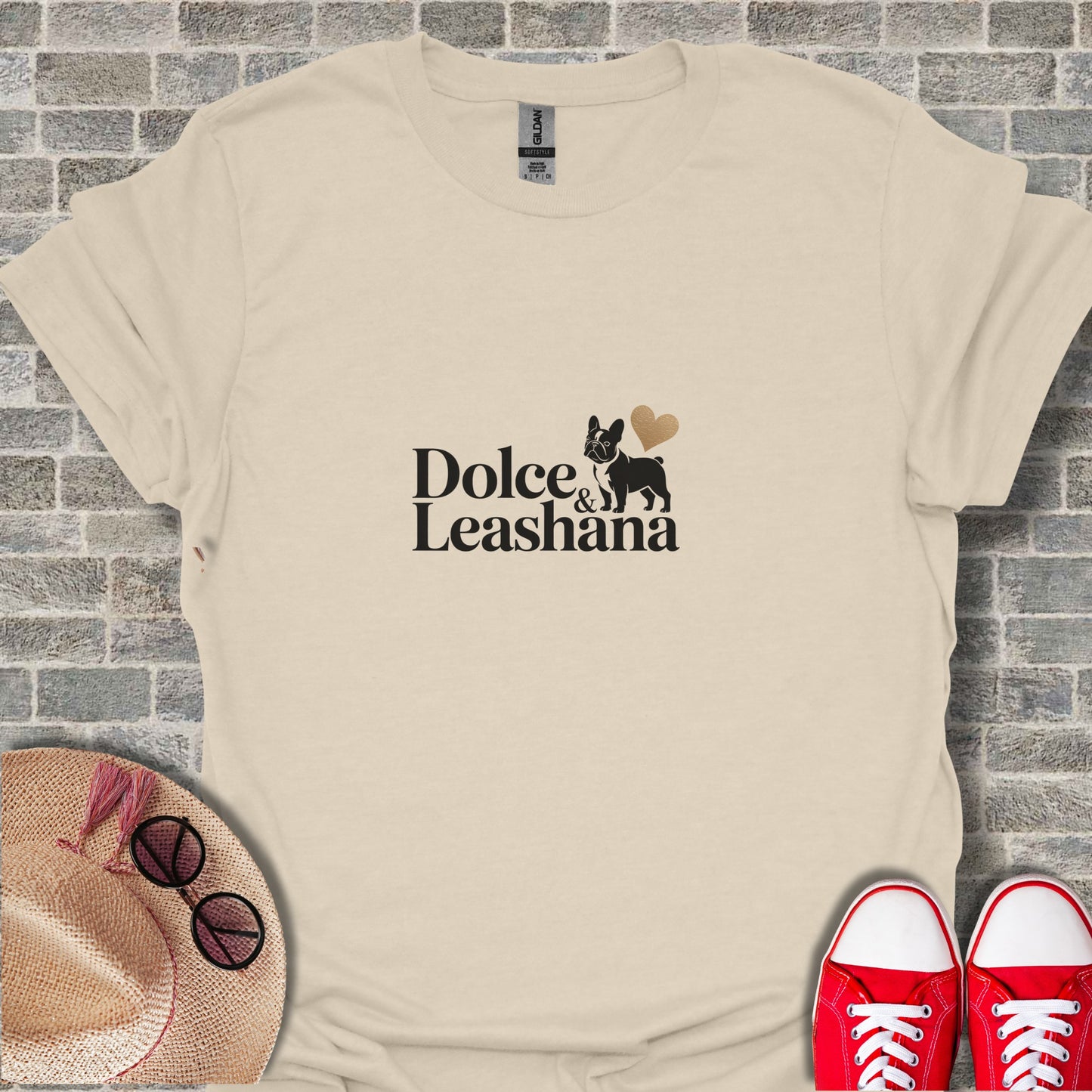 Dolce & Leashana Cute Dog Lover T-shirt Product