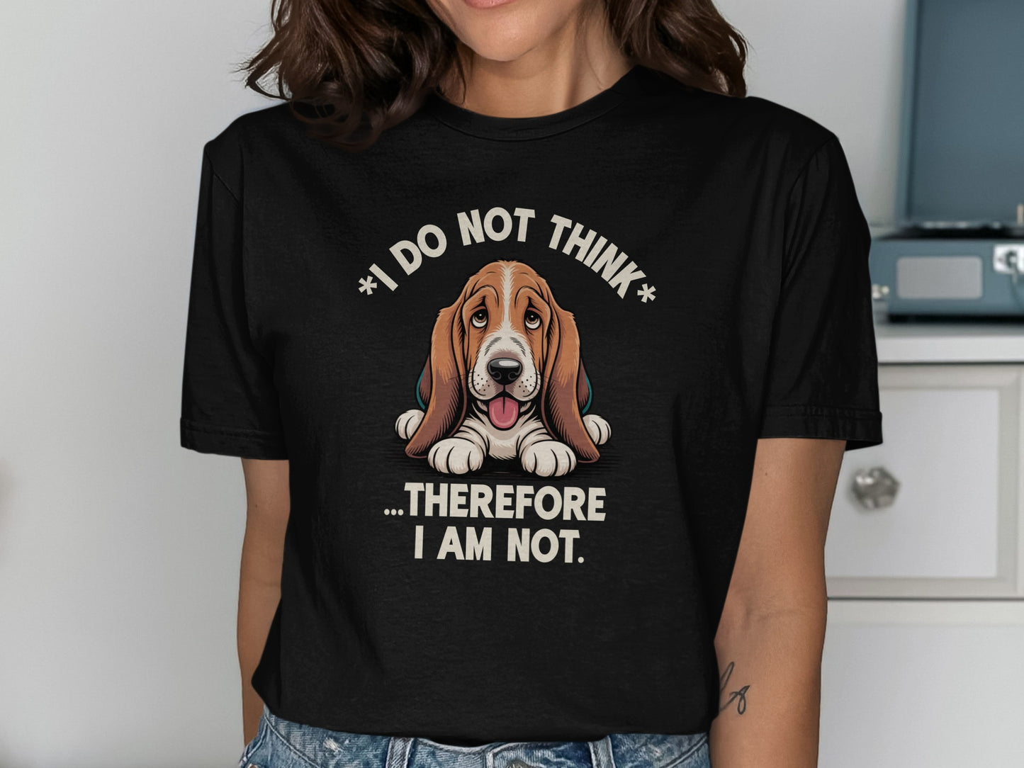 I Do Not Think Therefore I Am Not Graphic Tee product