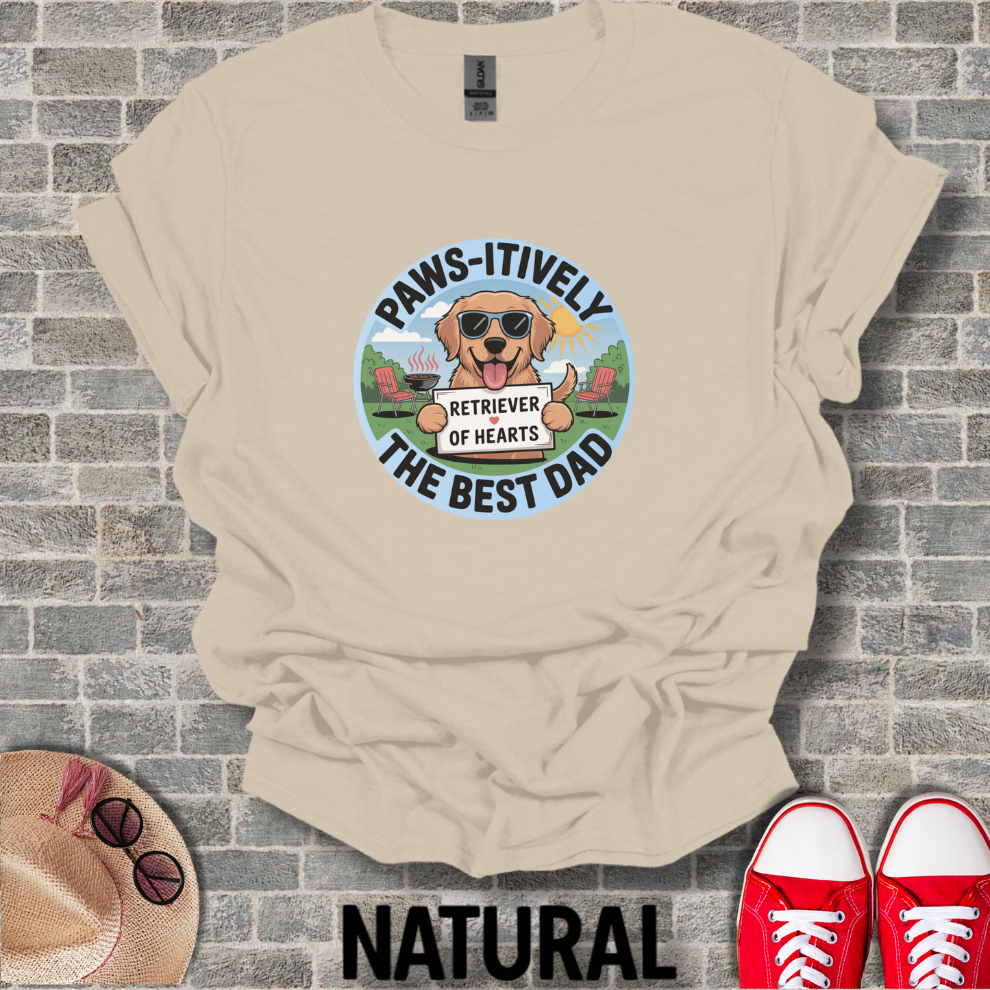 Paws-itive Vibes Dog Lover T-Shirt