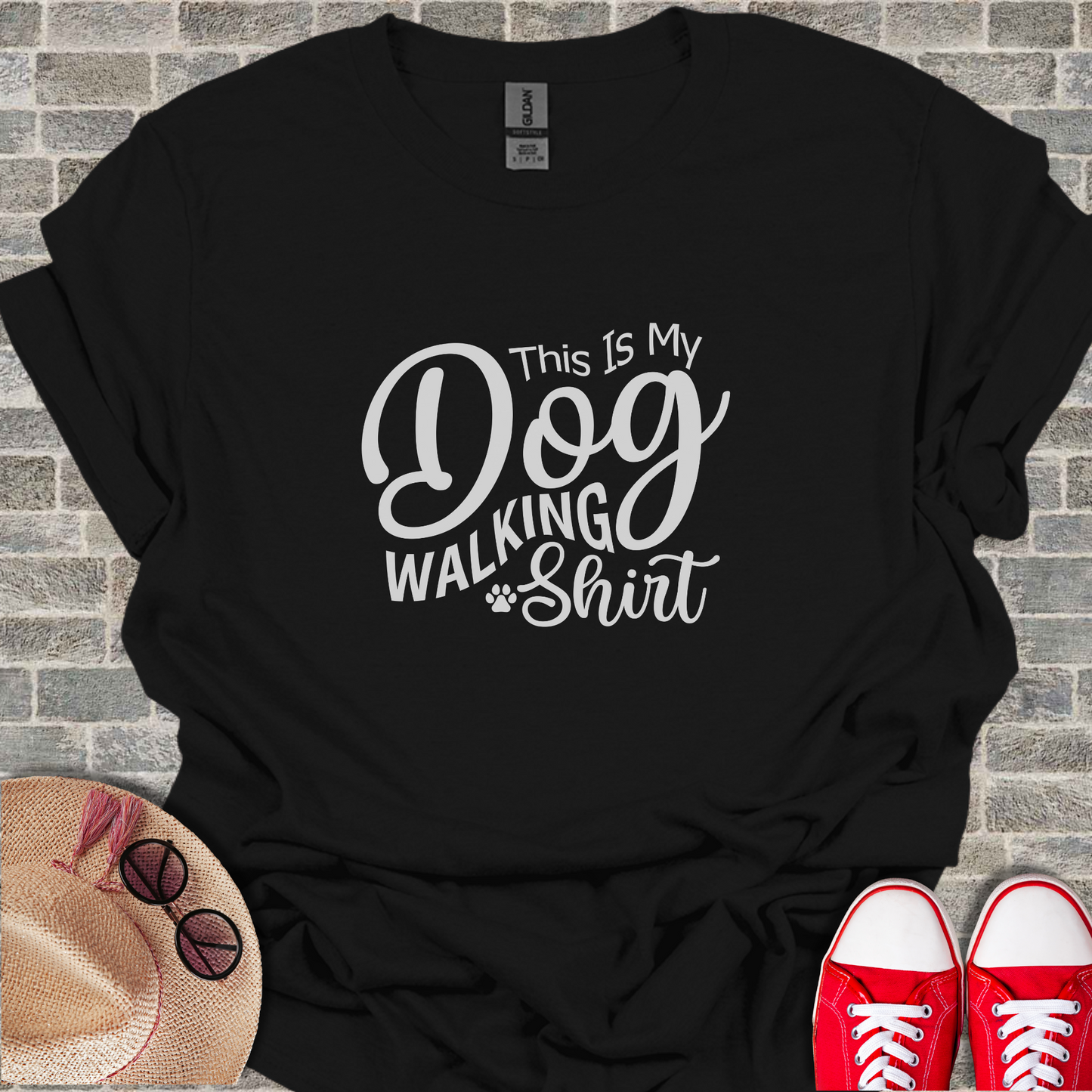 This Is My Dog Walking T-Shirt