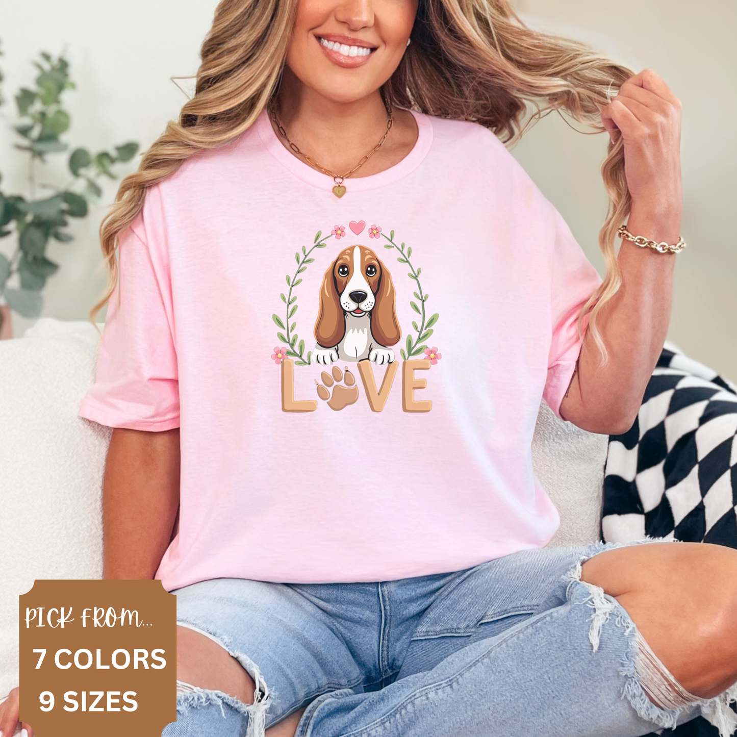 Funny Basset Hound T-Shirt