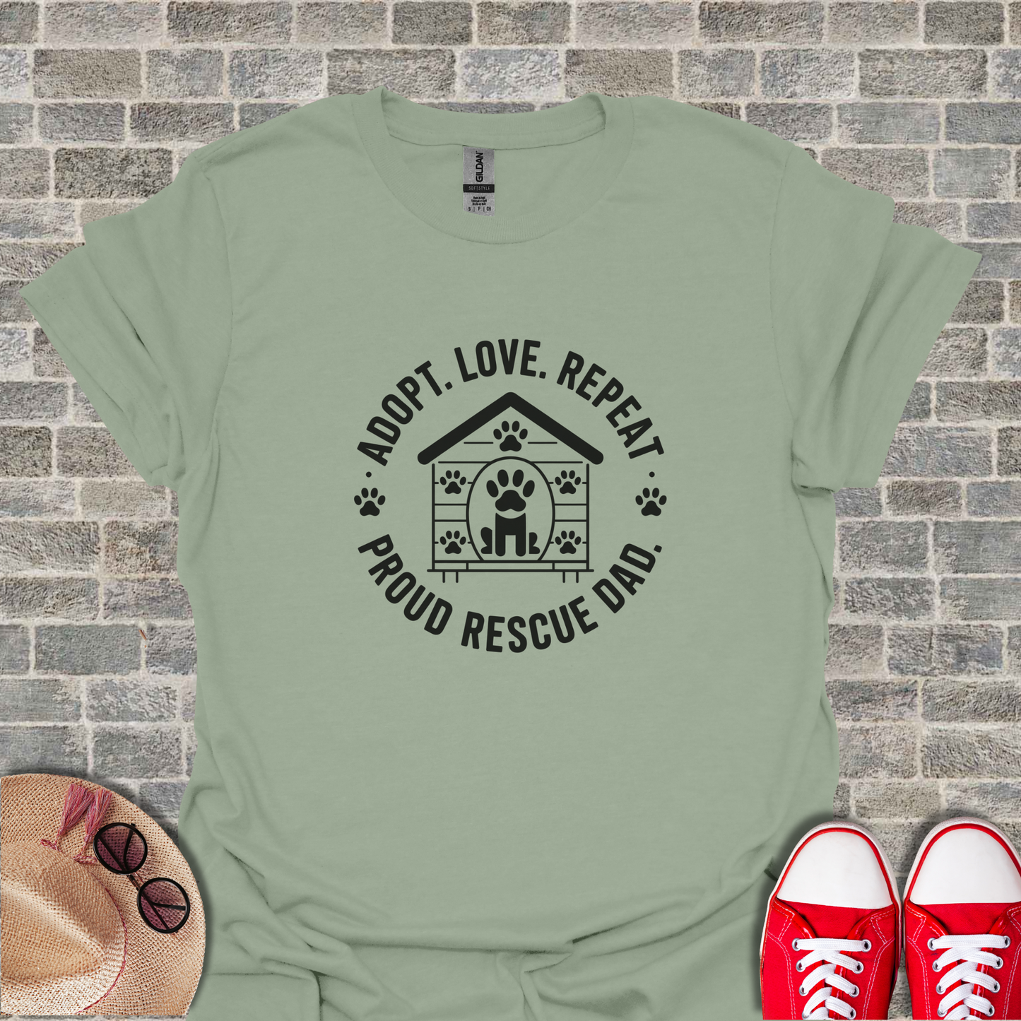 Adopt Love Repeat T-Shirt