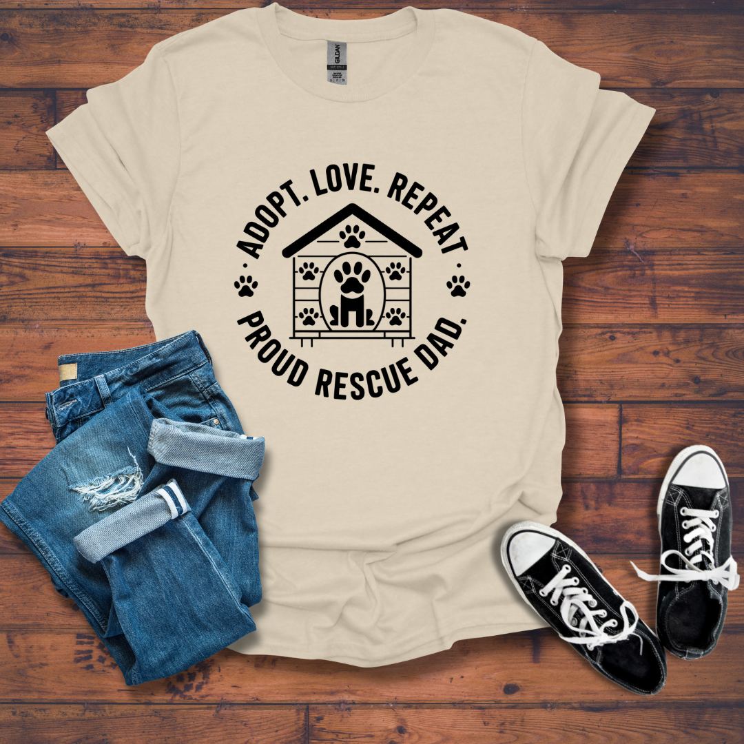 Adopt Love Repeat T-Shirt