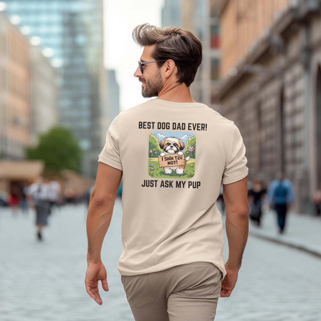 Funny Father's Day Shih Tzu T-Shirt