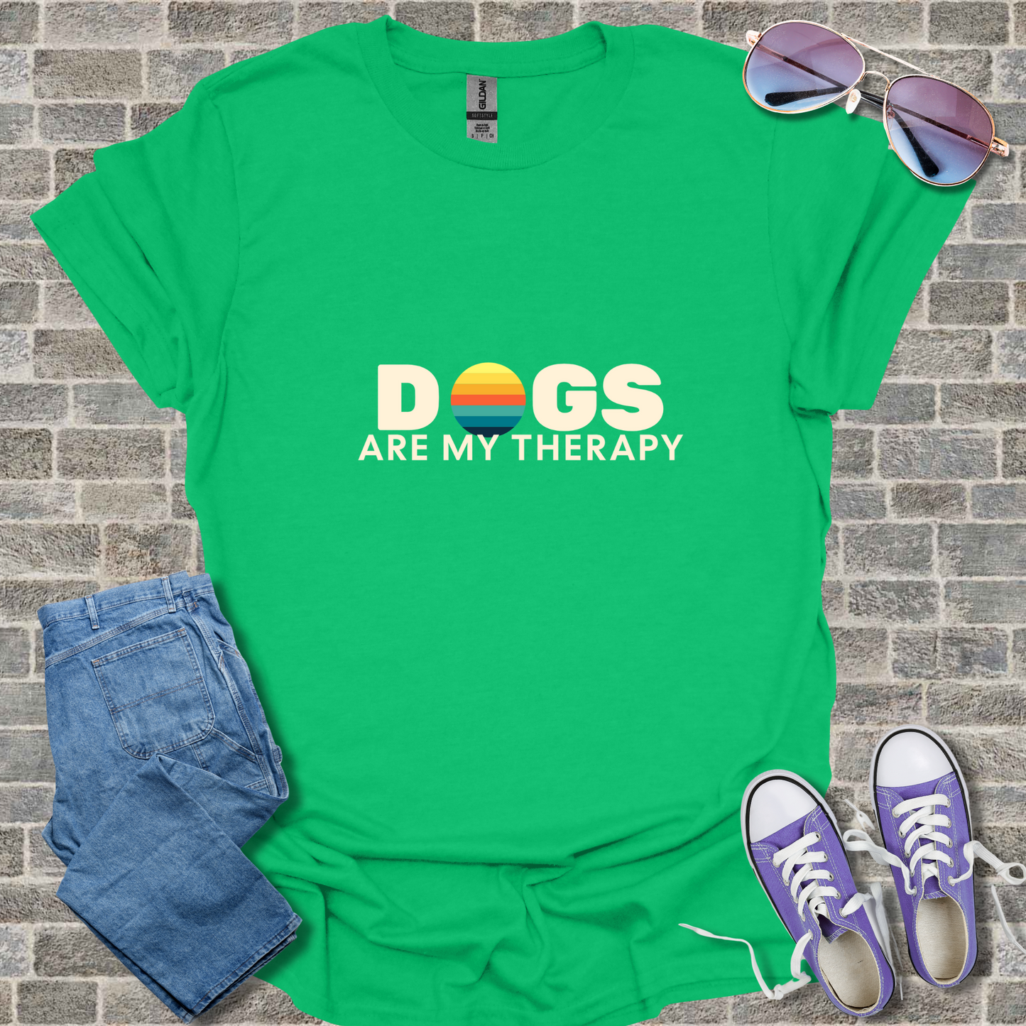 Dogs Are My Therapy T-Shirt