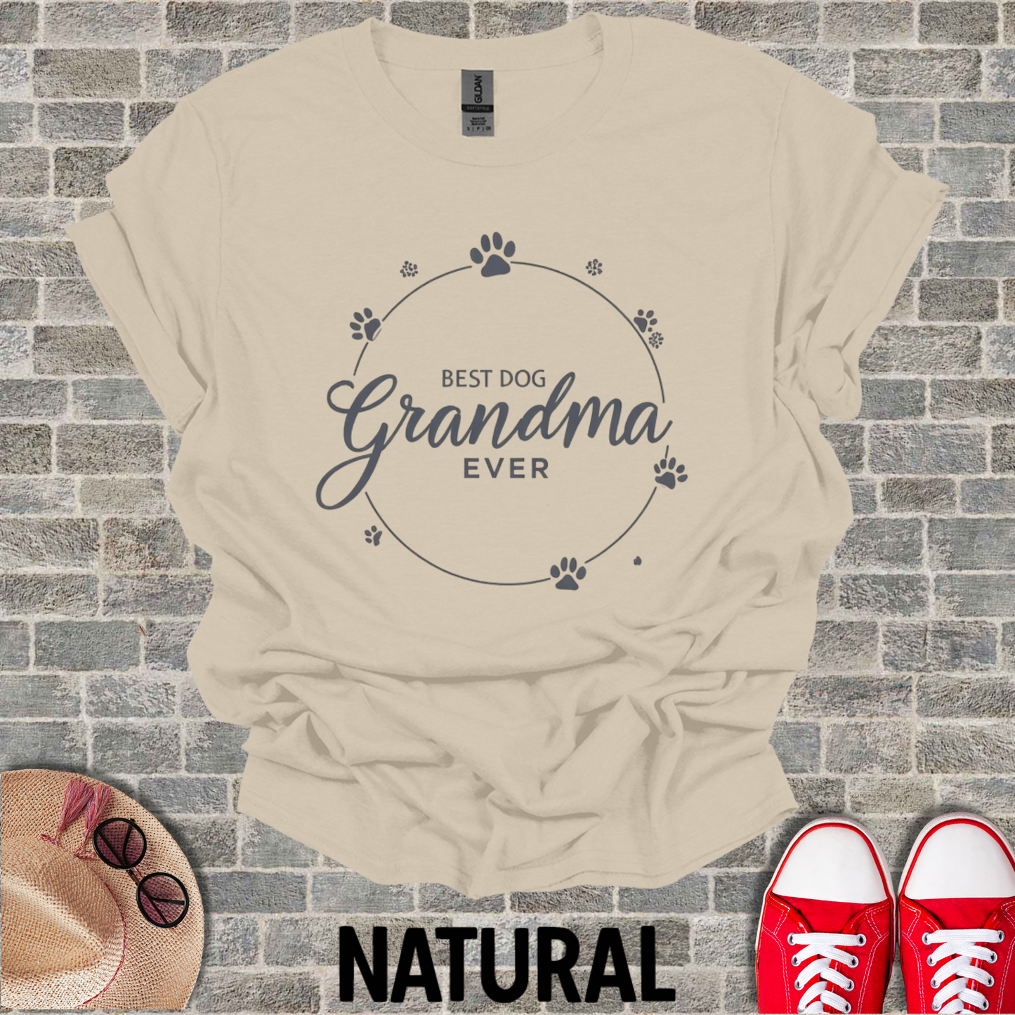 Best Dog Grandma Ever T-Shirt