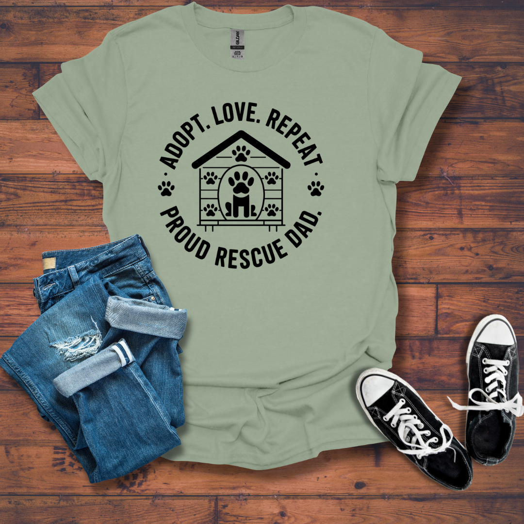 Adopt Love Repeat T-Shirt