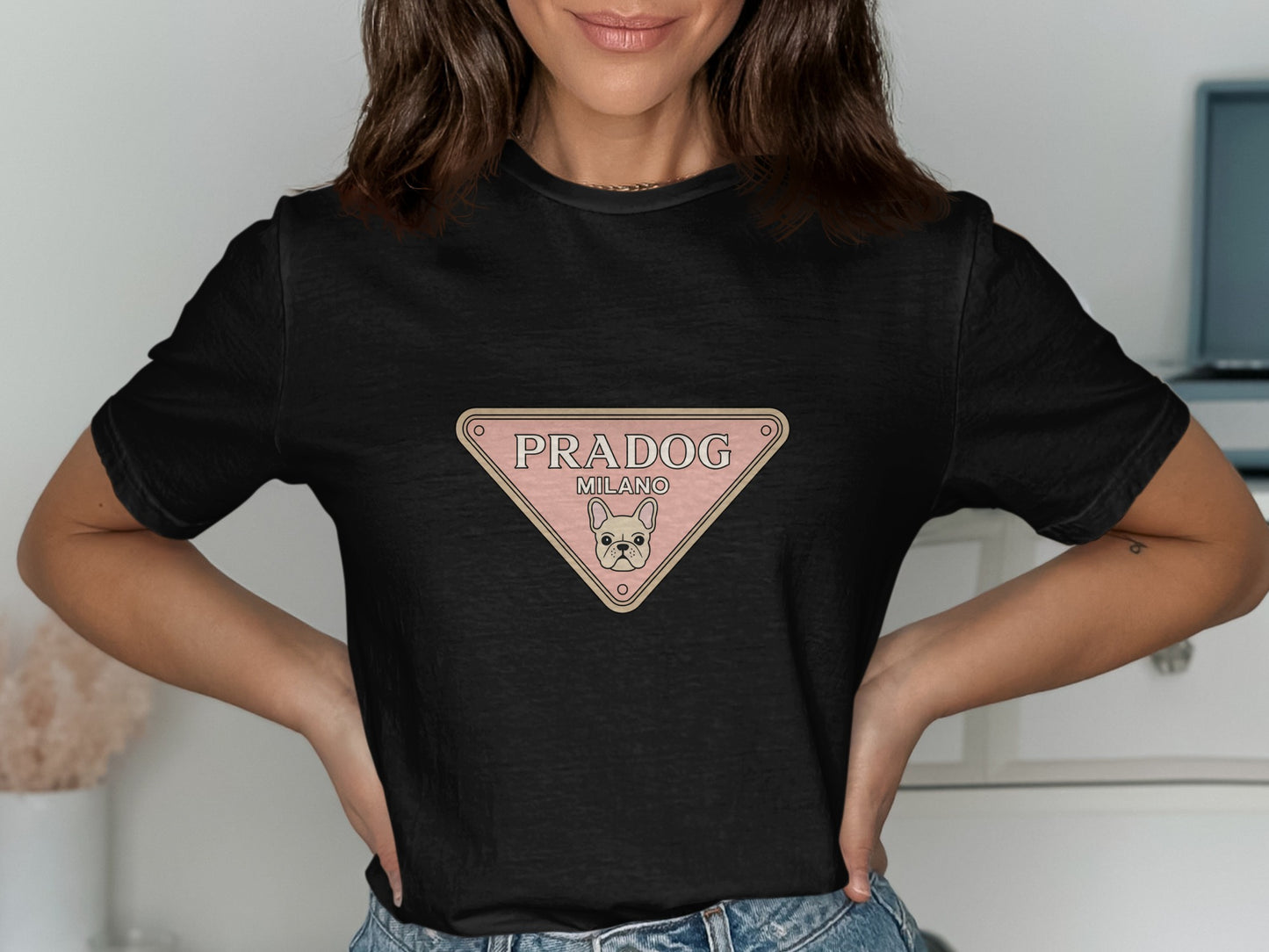 Pradog Milano Graphic Designer Dog T-Shirt