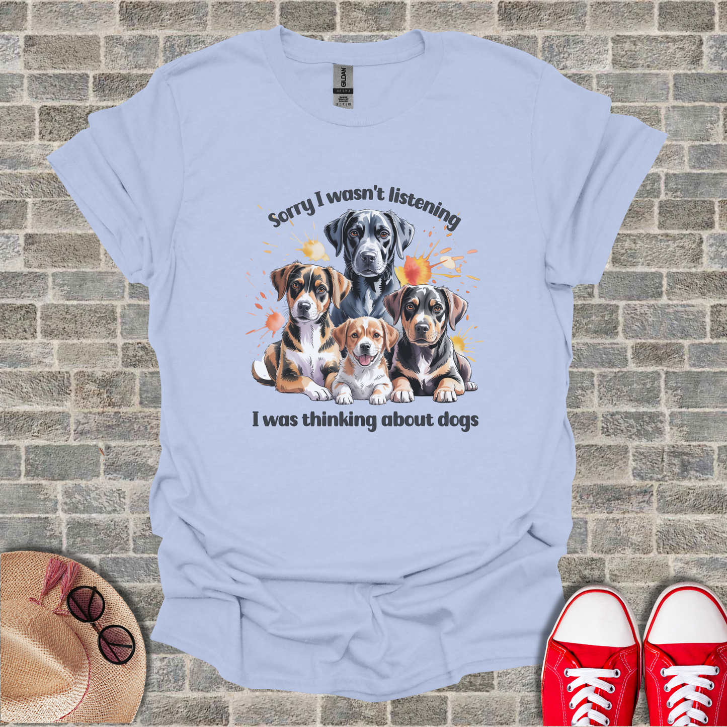 Dog Lover Watercolor T-Shirt