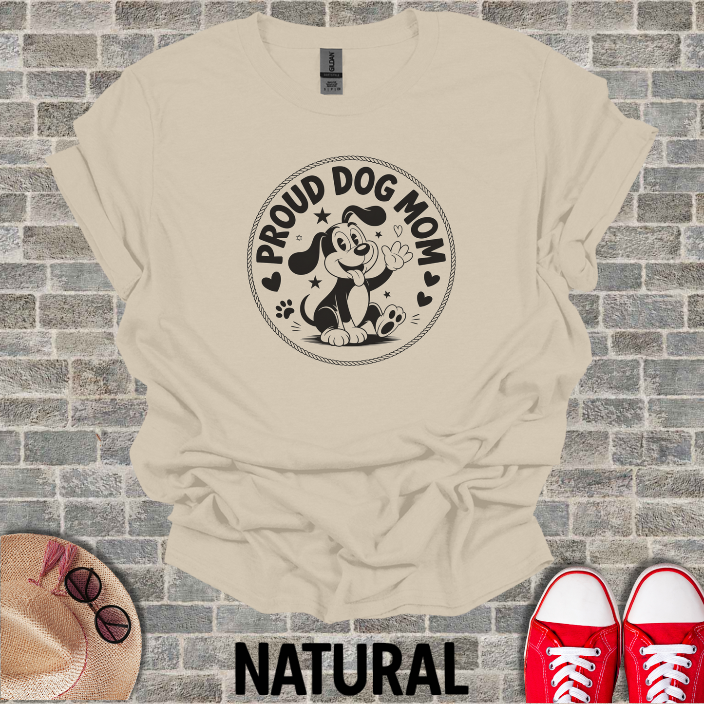 Proud Dog Mom T-Shirt
