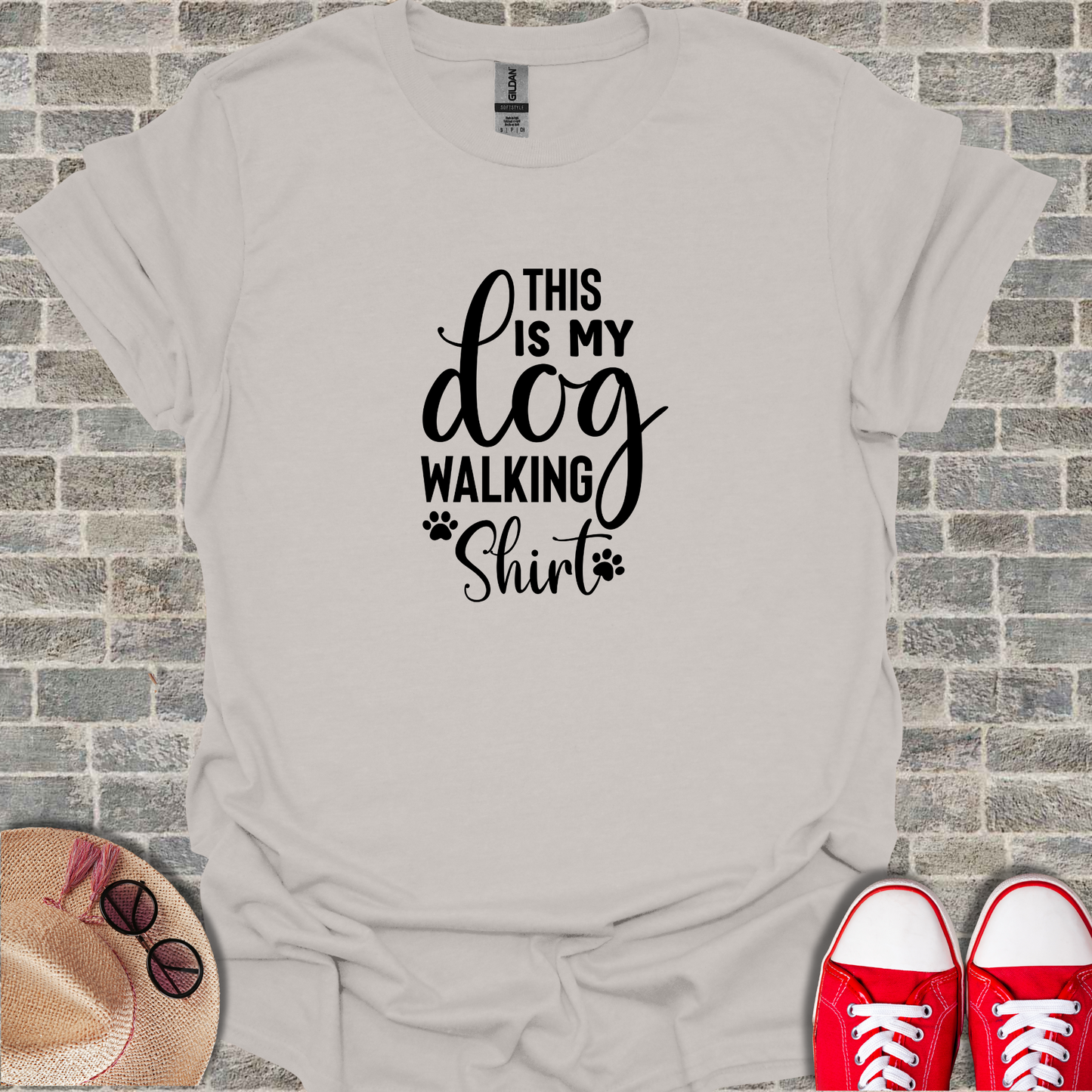 This Is My Dog Walking T-Shirt