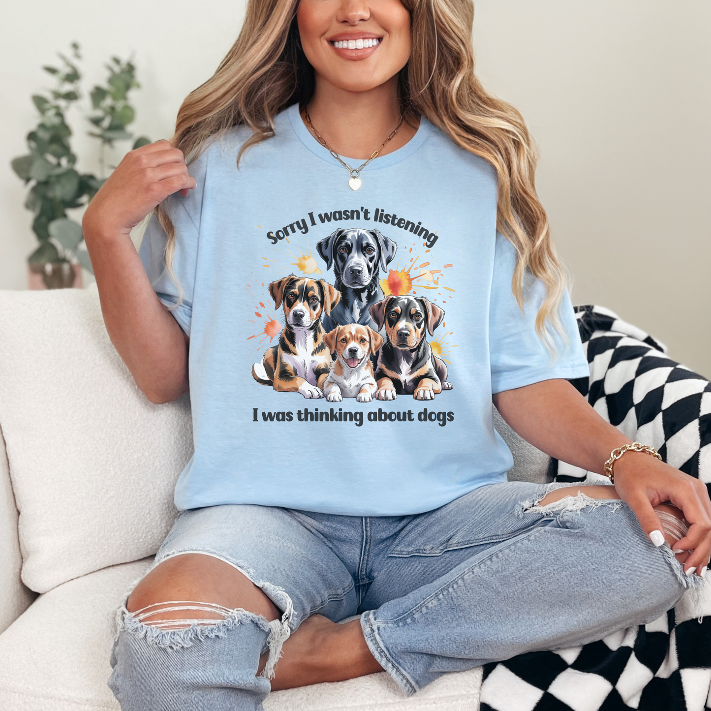 Dog Lover Watercolor T-Shirt