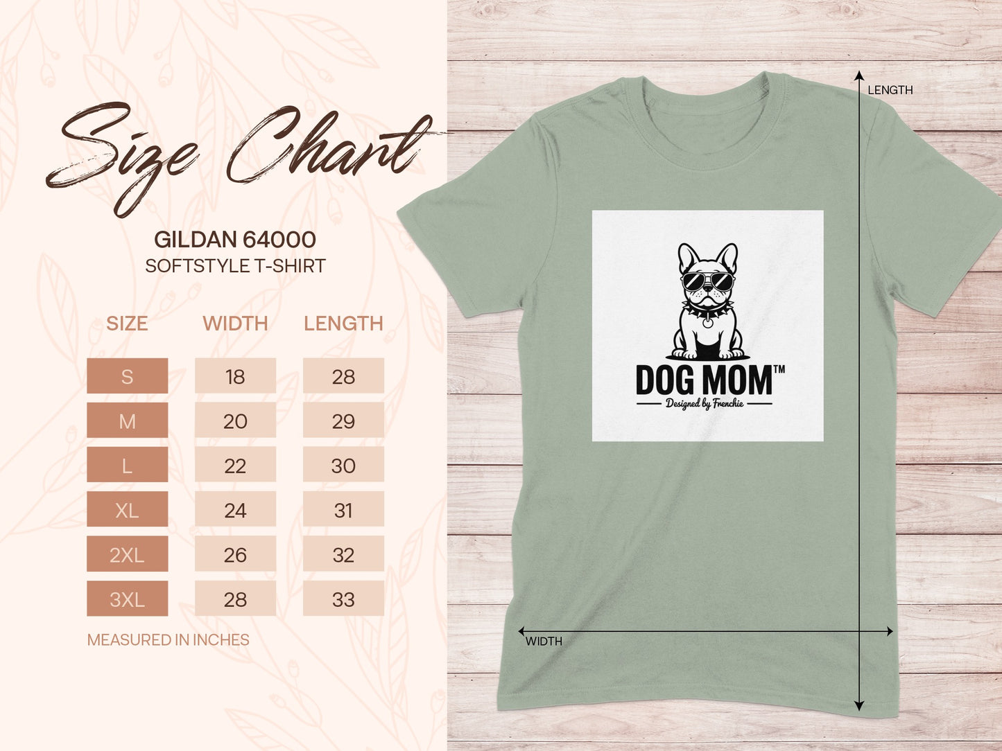 French Bulldog Dog Mom Softstyle T-shirt