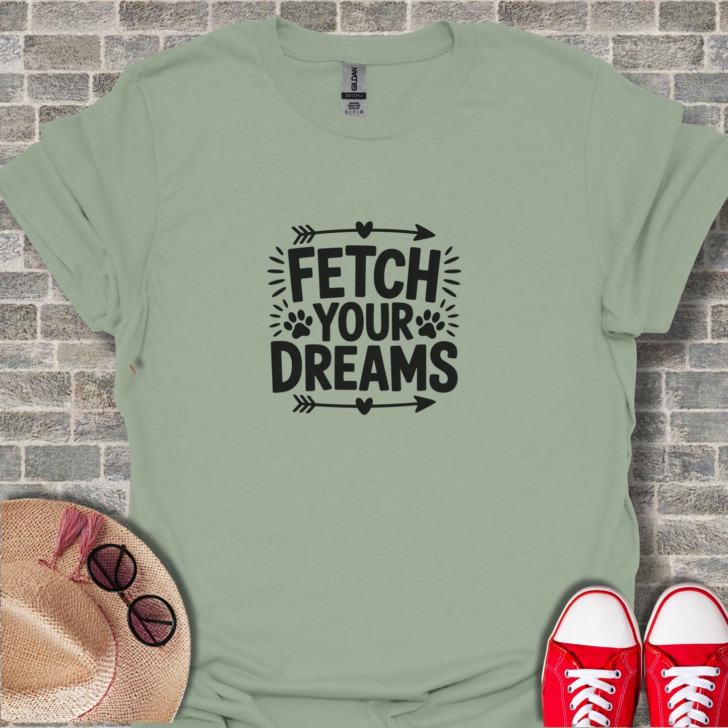 Fetch Your Dreams Graphic Tee for Daily Inspiration