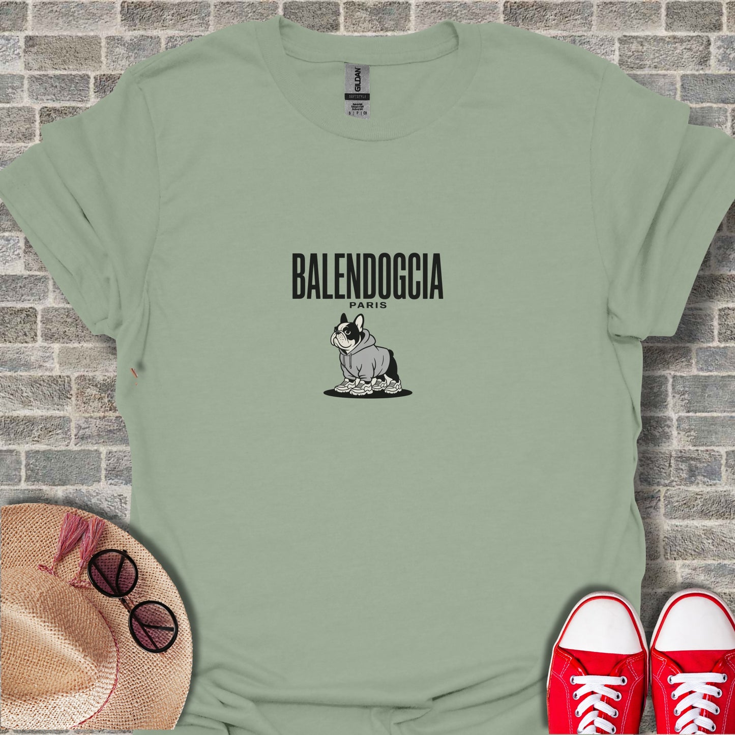 Balendogga Paris Graphic Humor Tee product