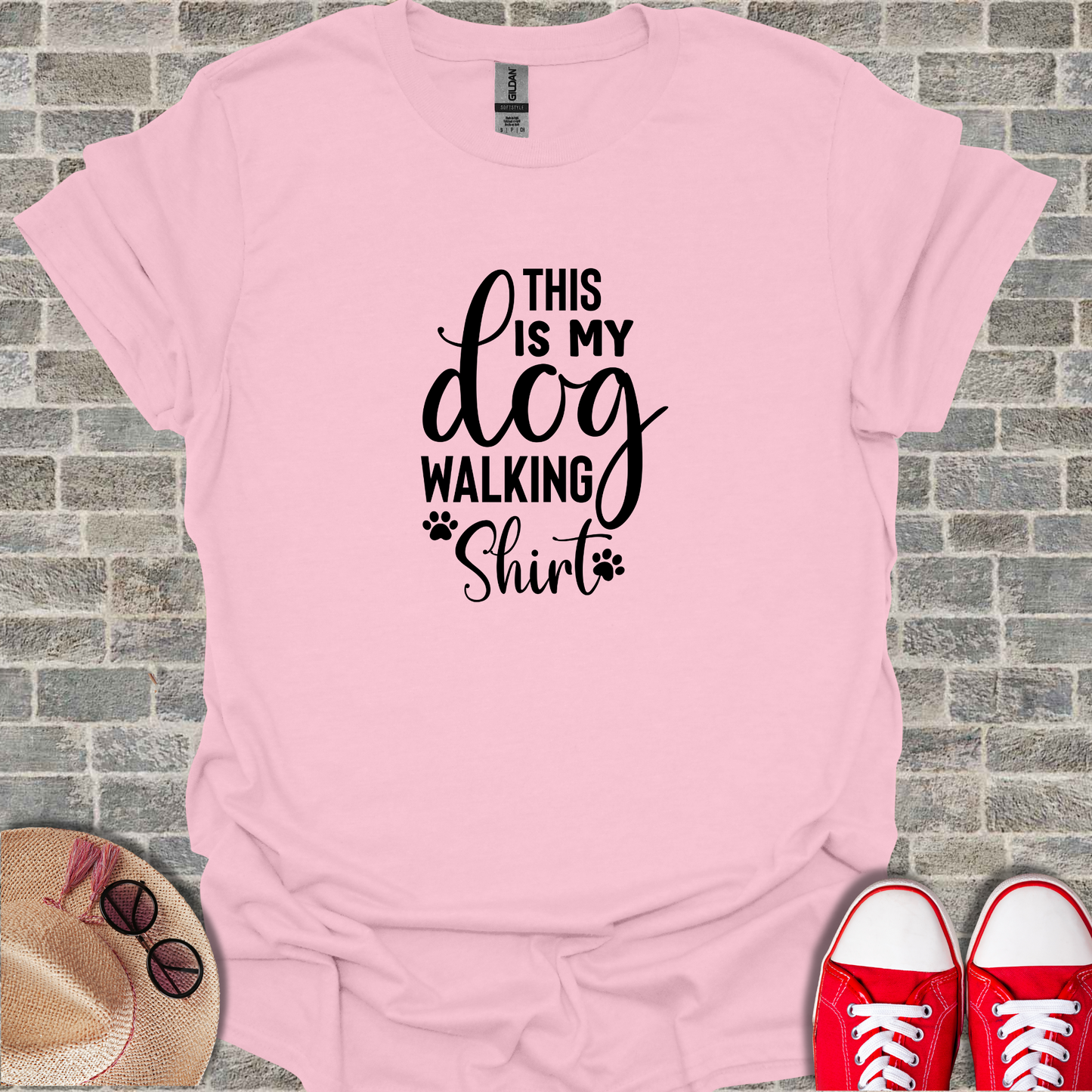 This Is My Dog Walking T-Shirt