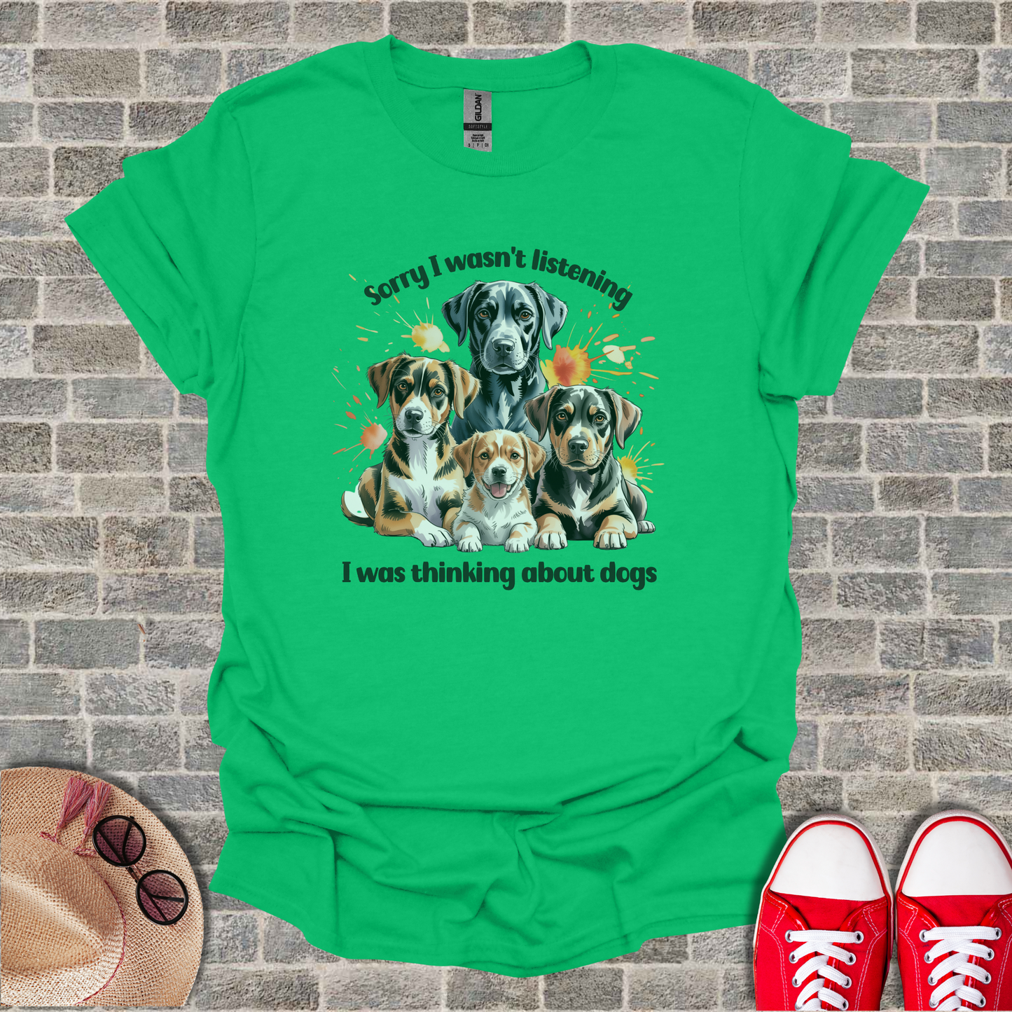 Dog Lover Watercolor T-Shirt