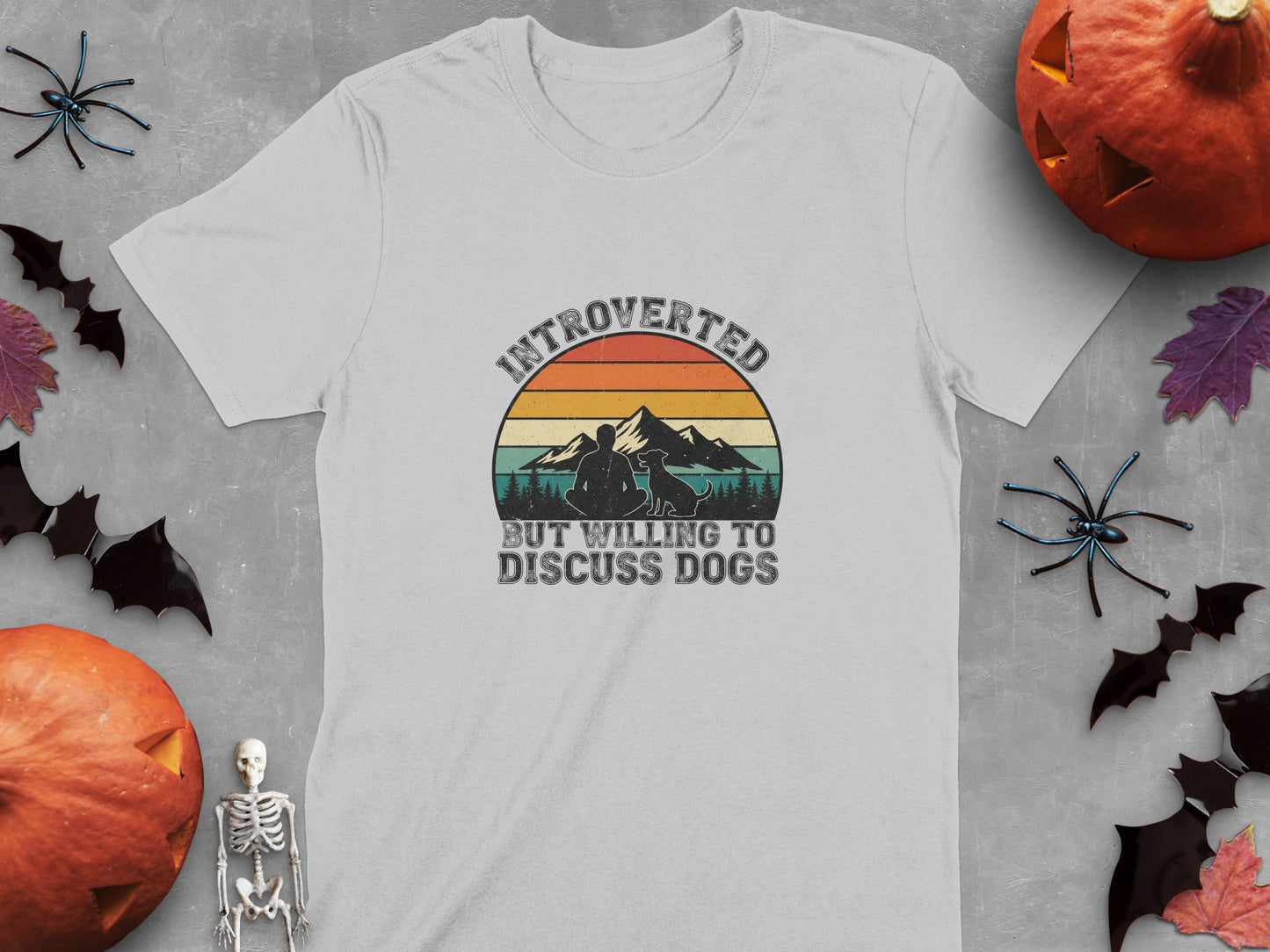 Introverted But Willing To Discuss Dogs T-shirt product