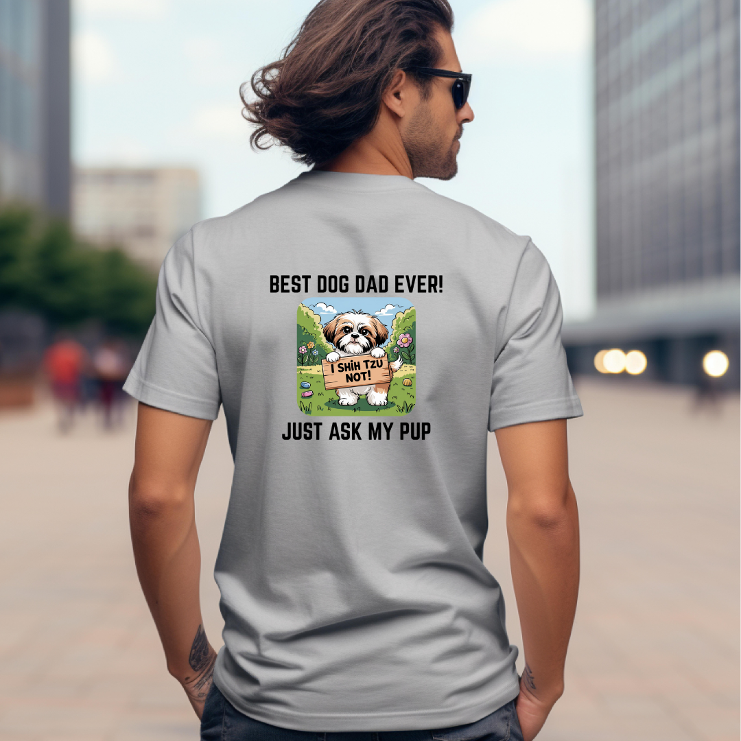 Funny Father's Day Shih Tzu T-Shirt