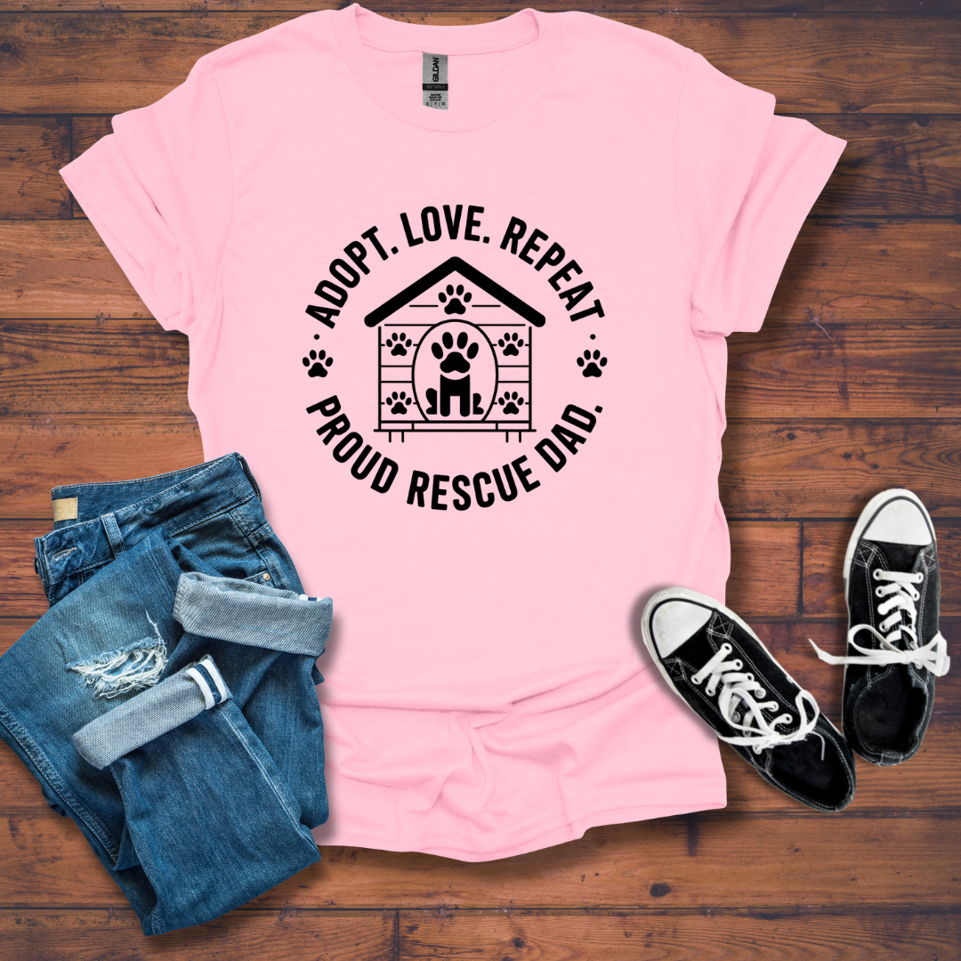 Adopt Love Repeat T-Shirt
