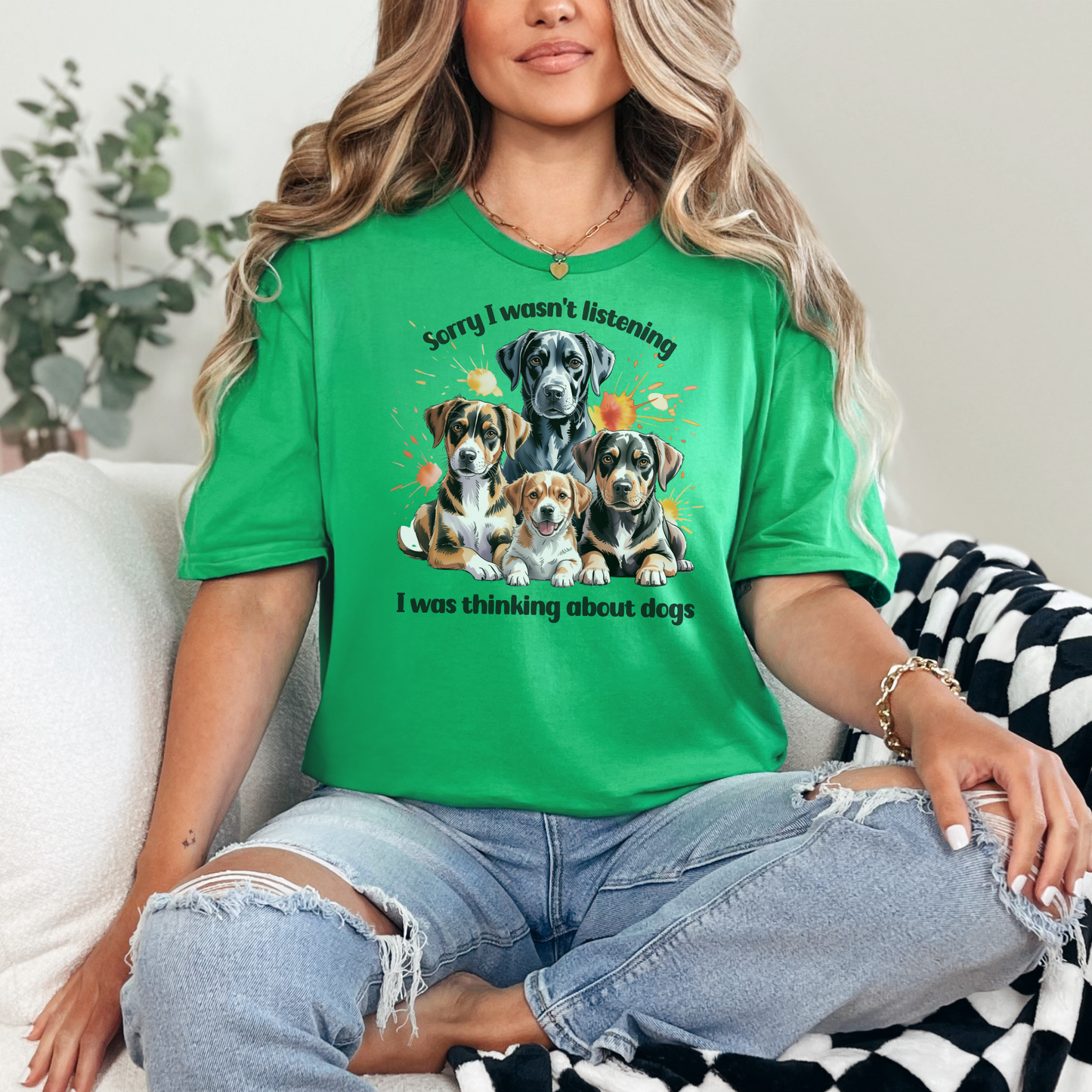Dog Lover Watercolor T-Shirt