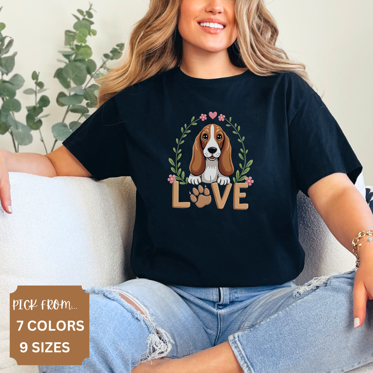 Funny Basset Hound T-Shirt