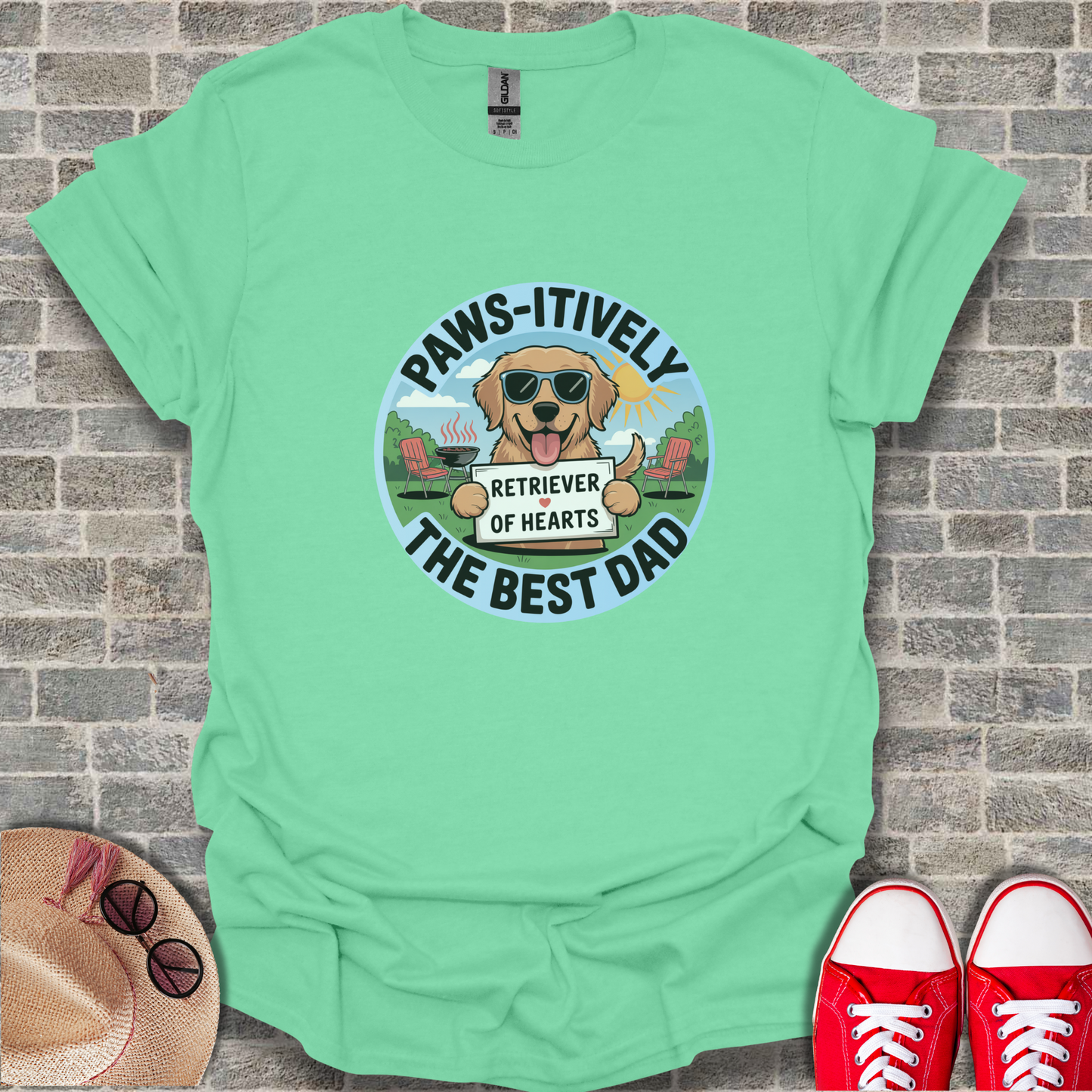 Paws-itive Vibes Dog Lover T-Shirt