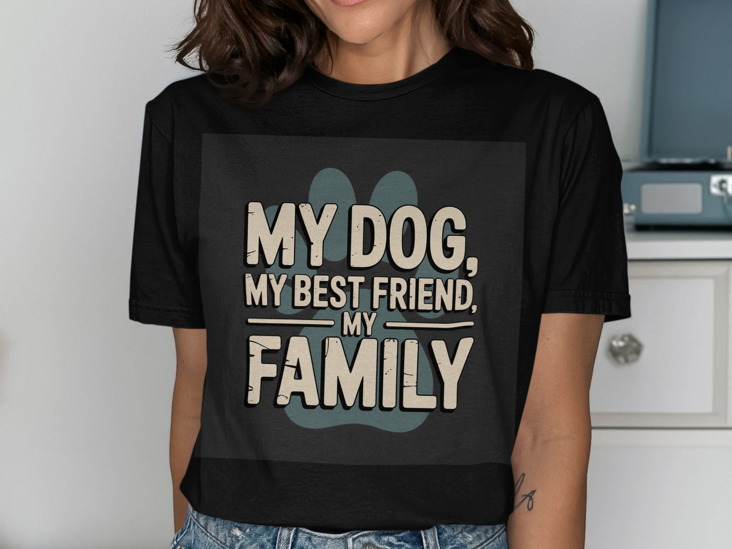 My Dog My Best Friend My Family Shirt product