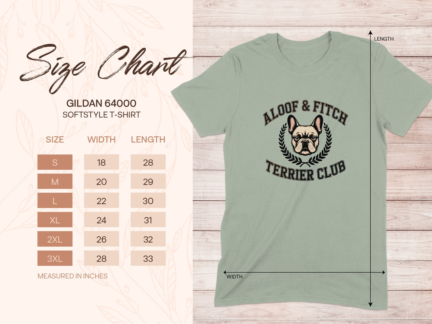 Aloof & Fitch Terrier Club Graphic T-Shirt