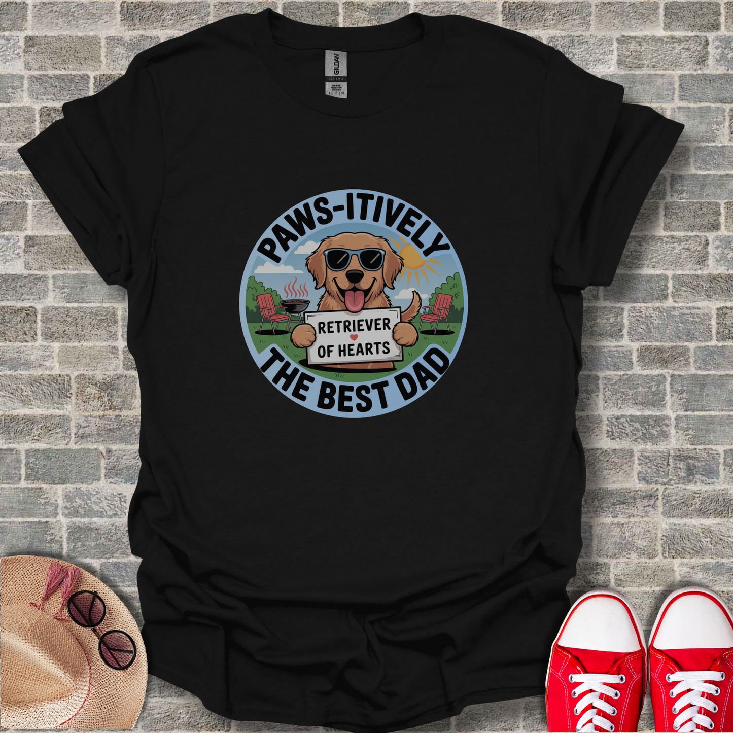 Paws-itive Vibes Dog Lover T-Shirt