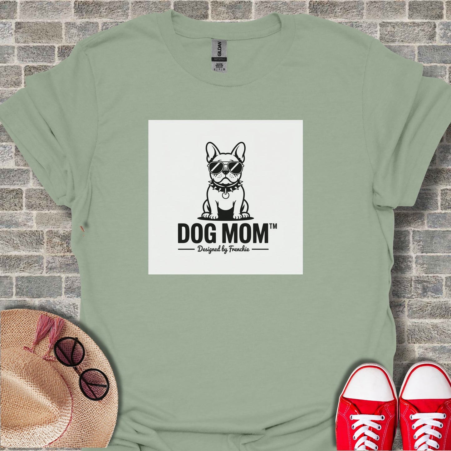 Trendy Dog Mom Graphic Tee for Pet Lovers